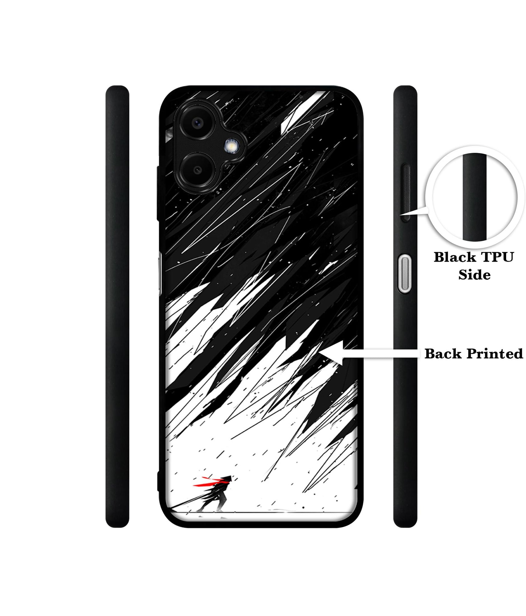 Geometric Strom Designer 2D Printed Back Case Cover for Samsung Galaxy F06 5G / M06 5G