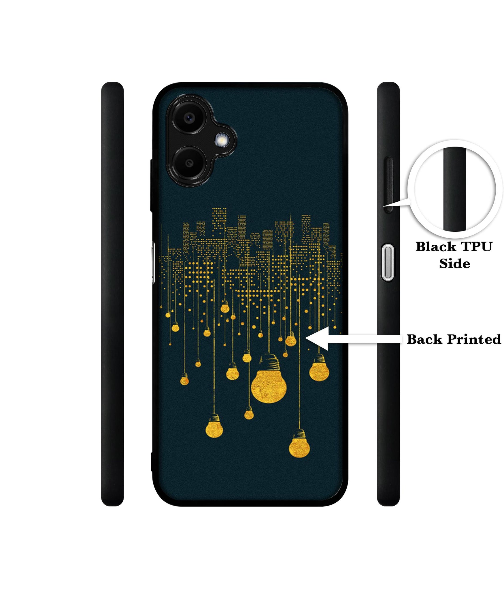 City Light Pattern Designer 2D Printed Back Case Cover for Samsung Galaxy F06 5G / M06 5G