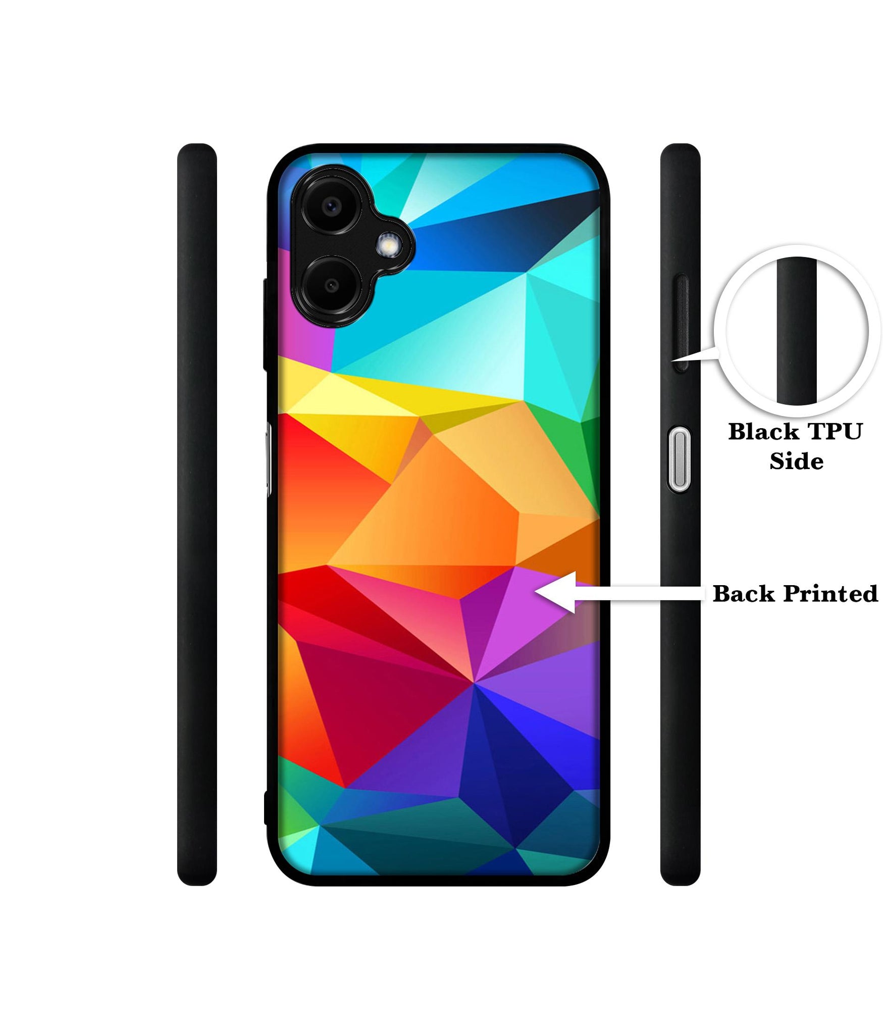 Colorful Pattern Designer 2D Printed Back Case Cover for Samsung Galaxy F06 5G / M06 5G