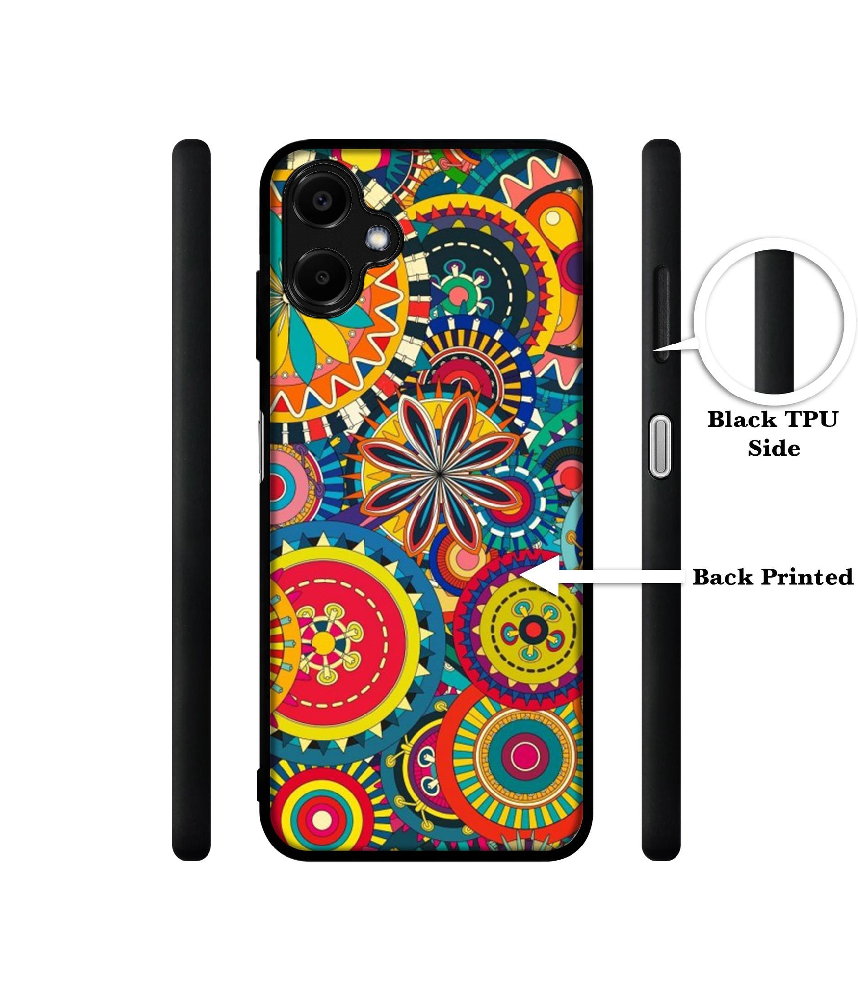 Ring Pattern Print Designer 2D Printed Back Case Cover for Samsung Galaxy F06 5G / M06 5G