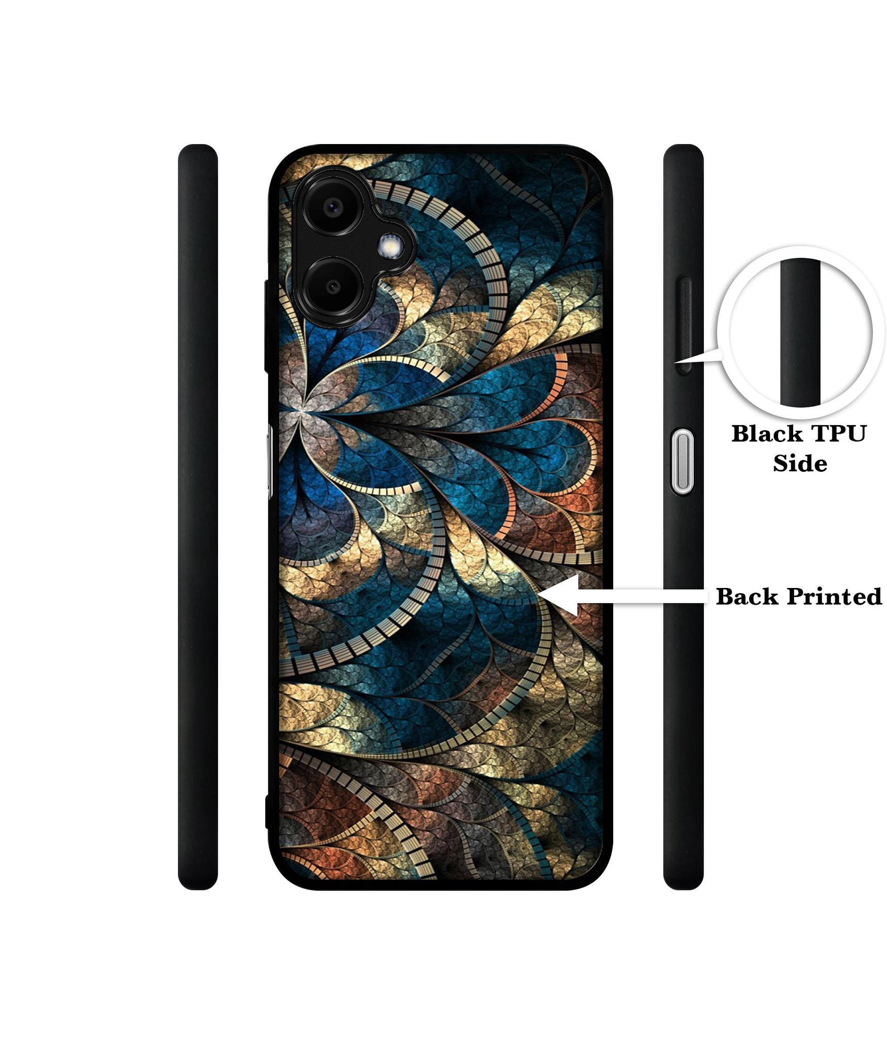 Fractional Pattern Designer 2D Printed Back Case Cover for Samsung Galaxy F06 5G / M06 5G