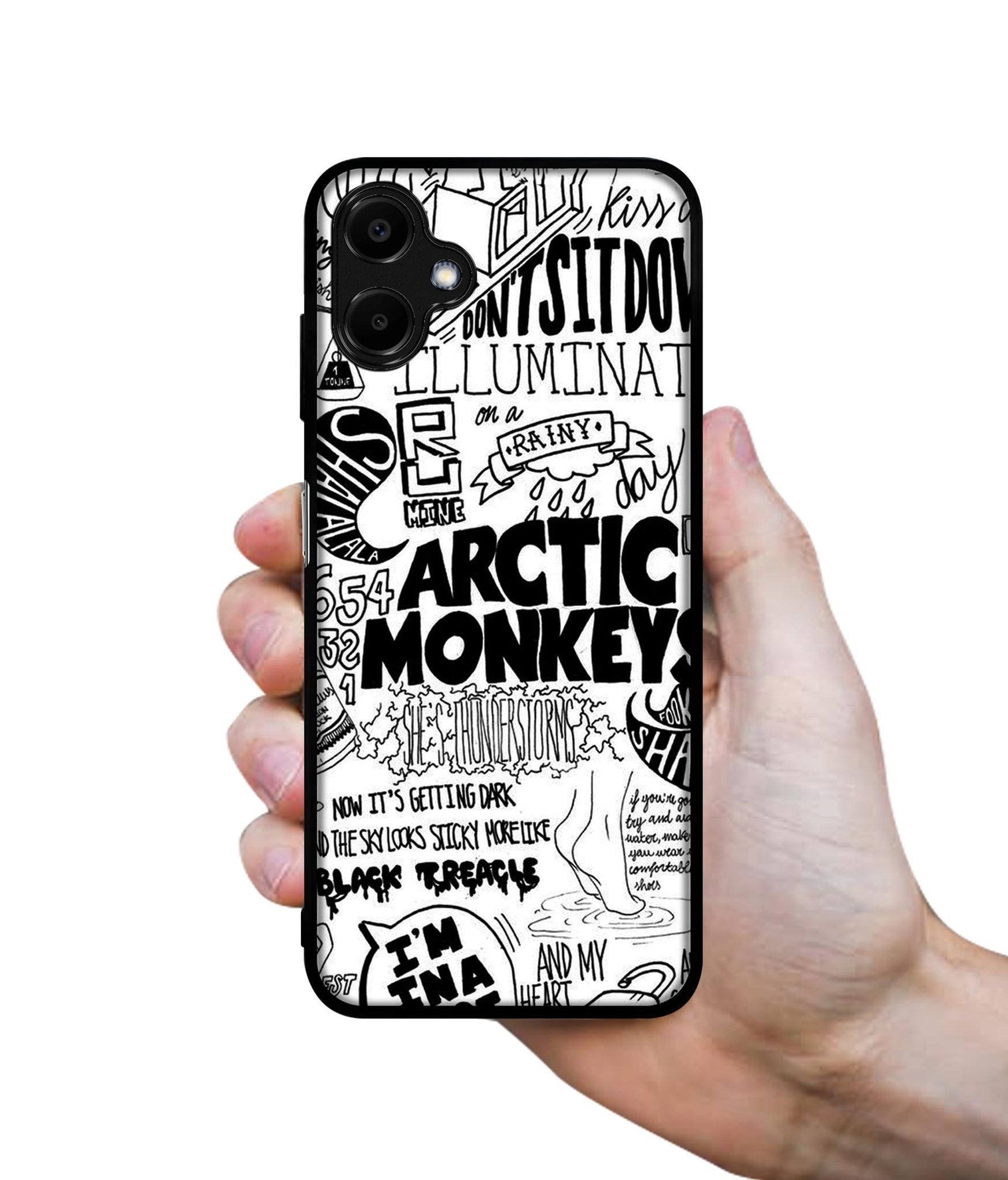 Arctic Monkeys Pattern Designer 2D Printed Back Case Cover for Samsung Galaxy F06 5G / M06 5G