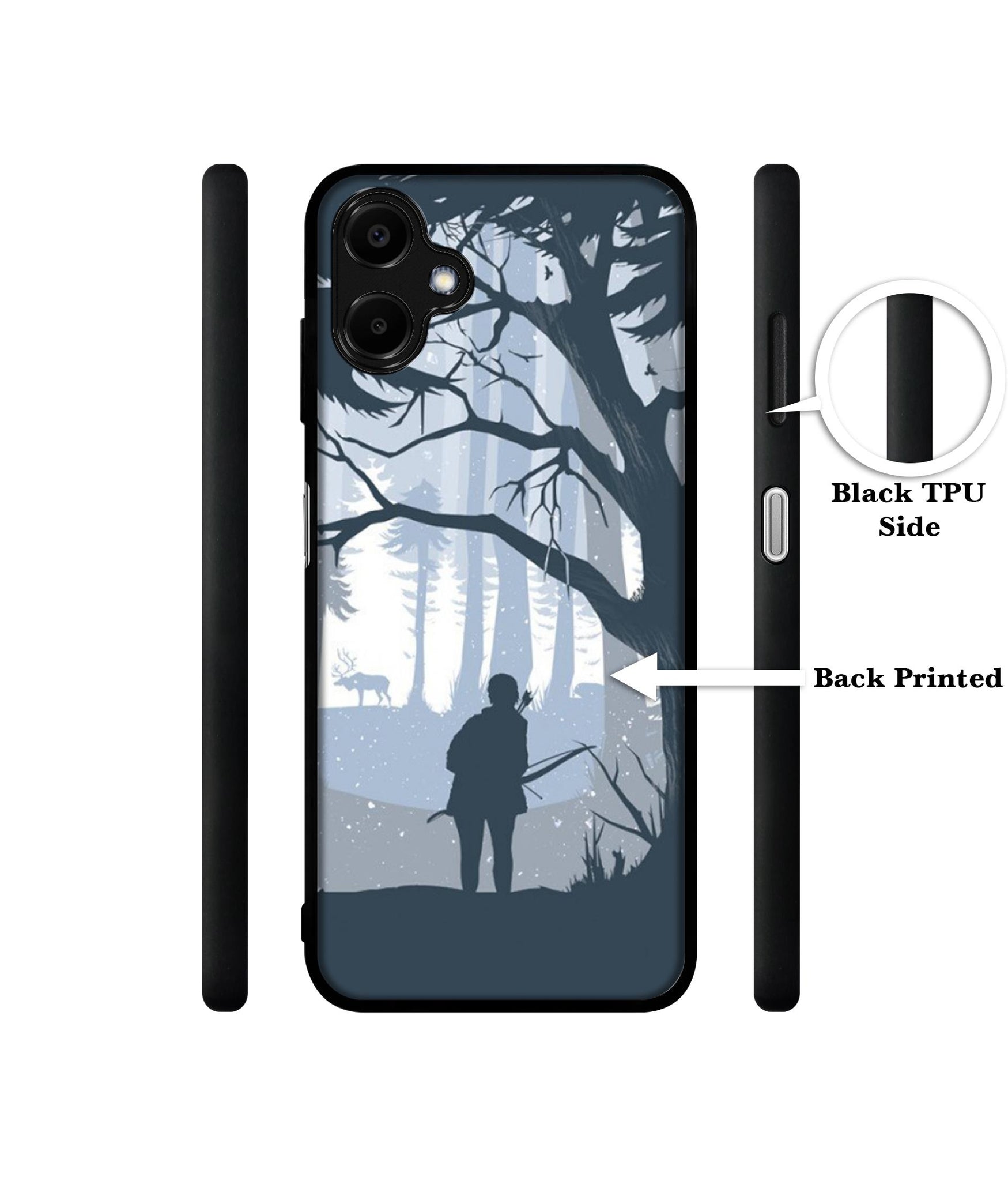 Hunter Designer 2D Printed Back Case Cover for Samsung Galaxy F06 5G / M06 5G