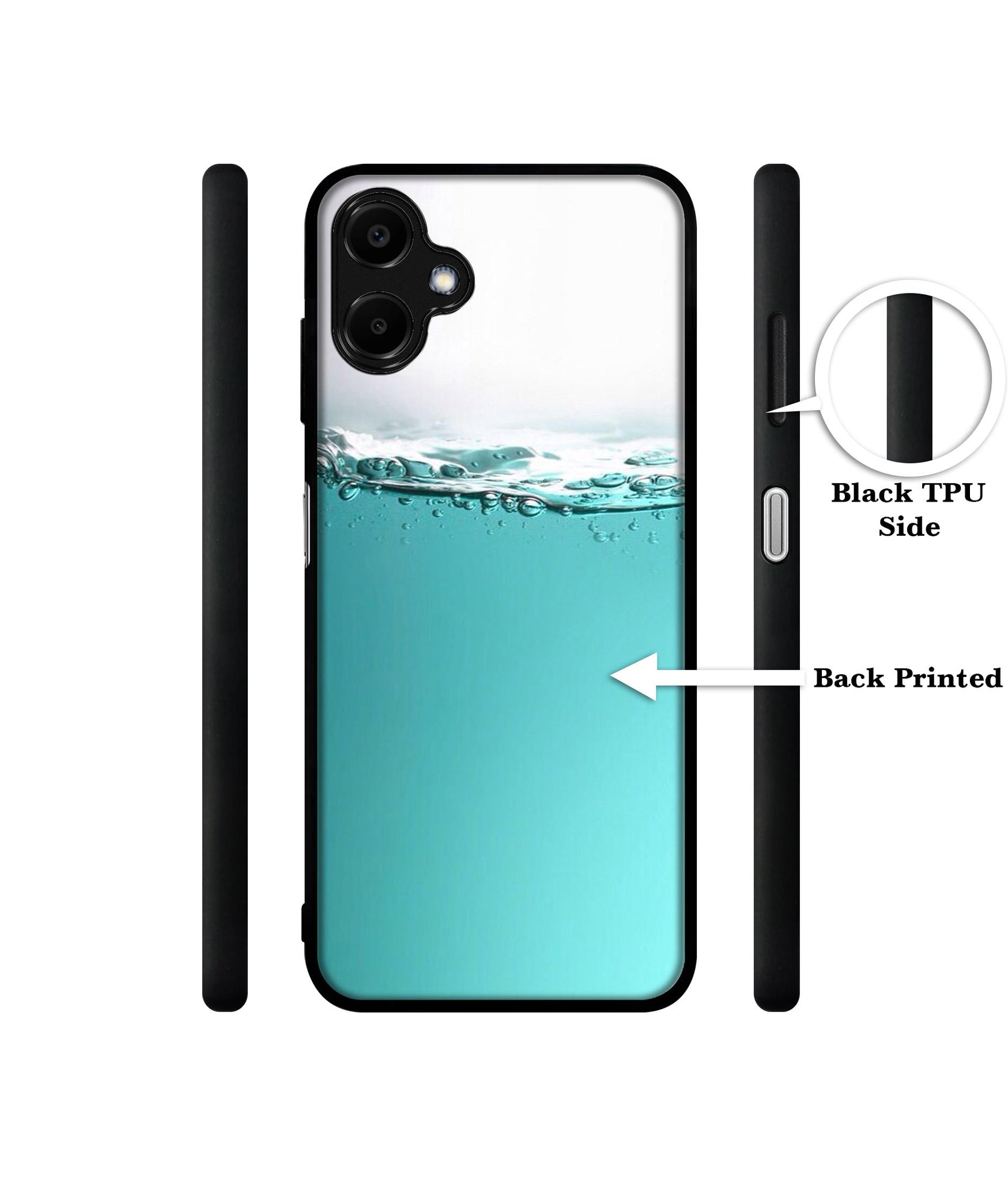 Half Fill Designer 2D Printed Back Case Cover for Samsung Galaxy F06 5G / M06 5G