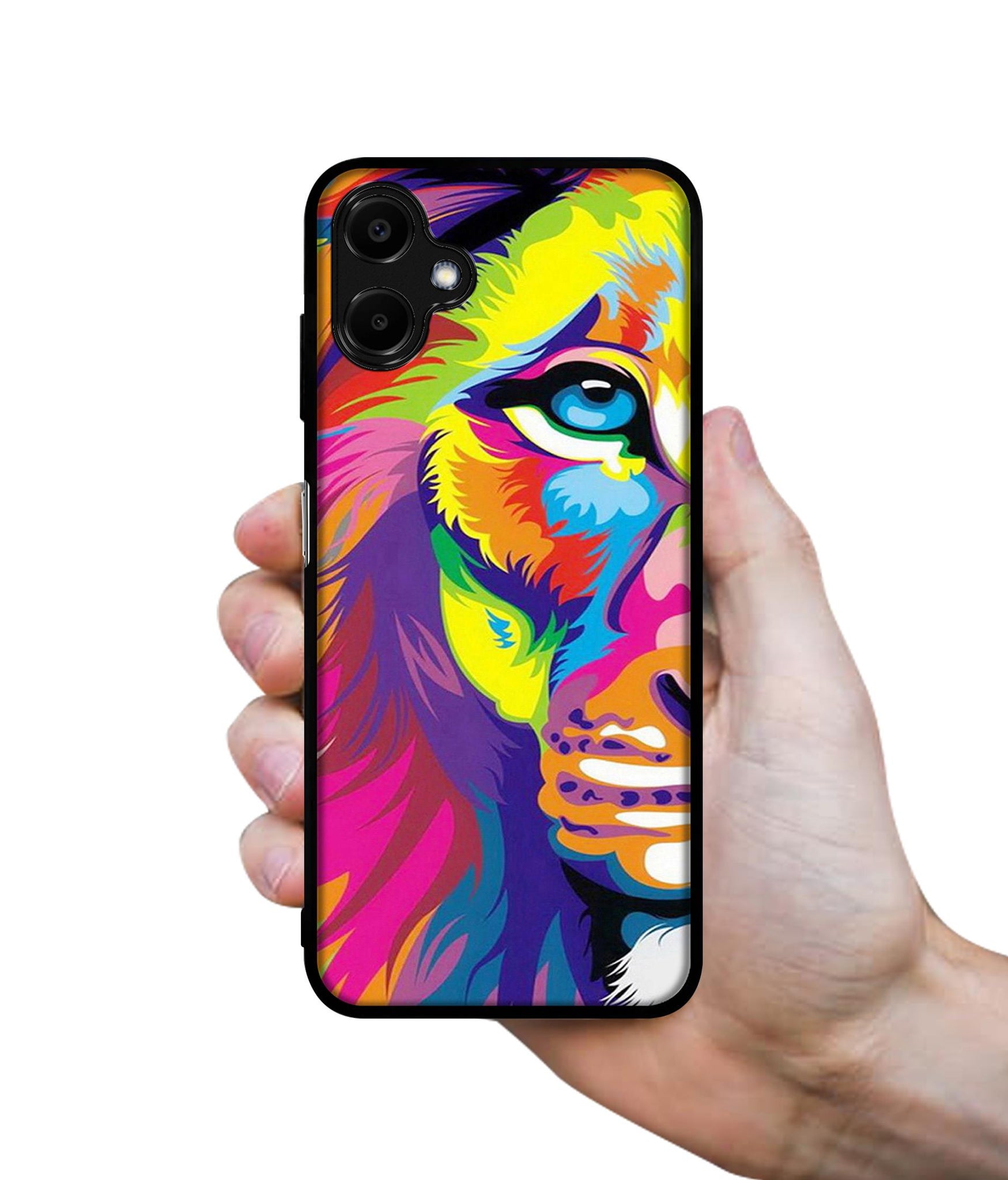 Lion Designer 2D Printed Back Case Cover for Samsung Galaxy F06 5G / M06 5G
