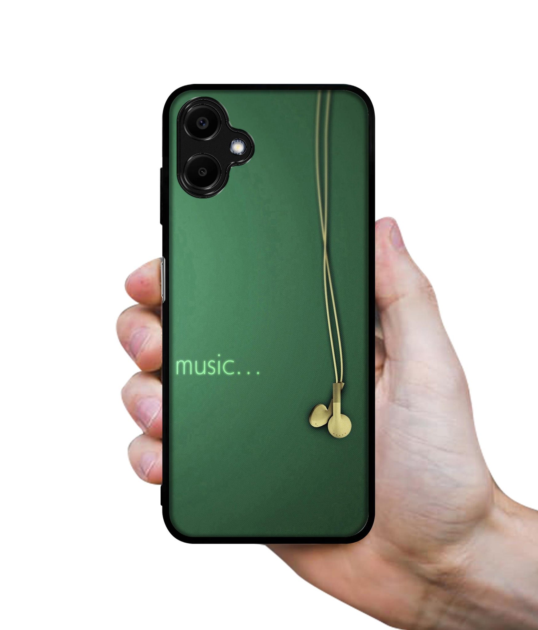 Headphone Music Designer 2D Printed Back Case Cover for Samsung Galaxy F06 5G / M06 5G