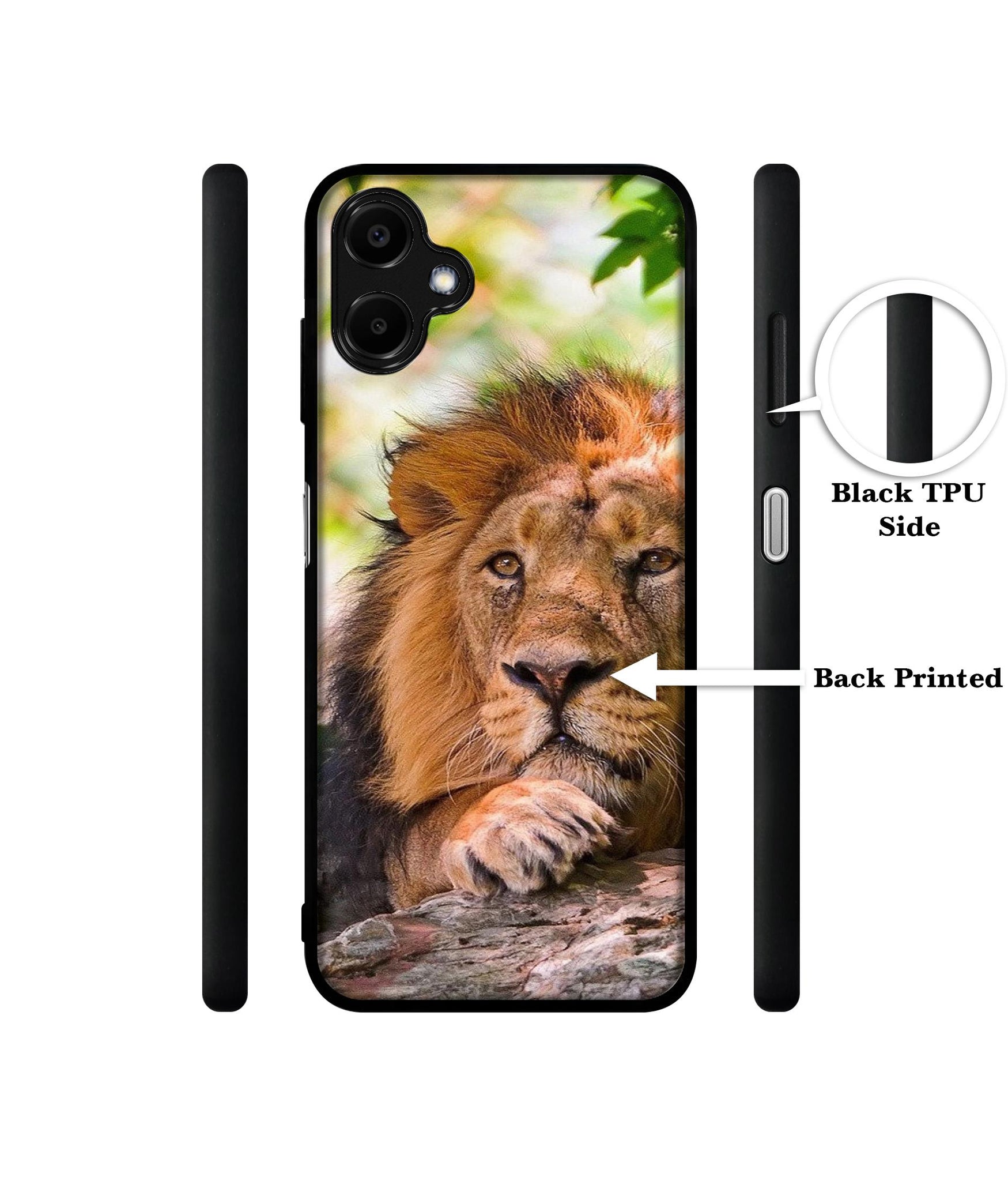 Tiger Pattern Print Designer 2D Printed Back Case Cover for Samsung Galaxy F06 5G / M06 5G