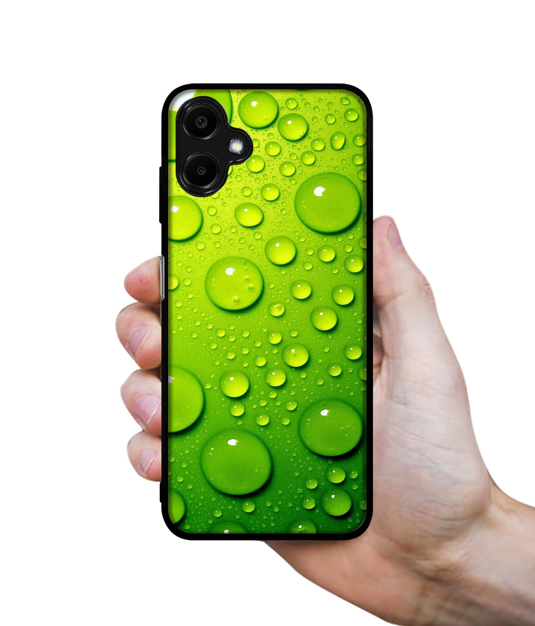 Green Bubbles Designer 2D Printed Back Case Cover for Samsung Galaxy F06 5G / M06 5G