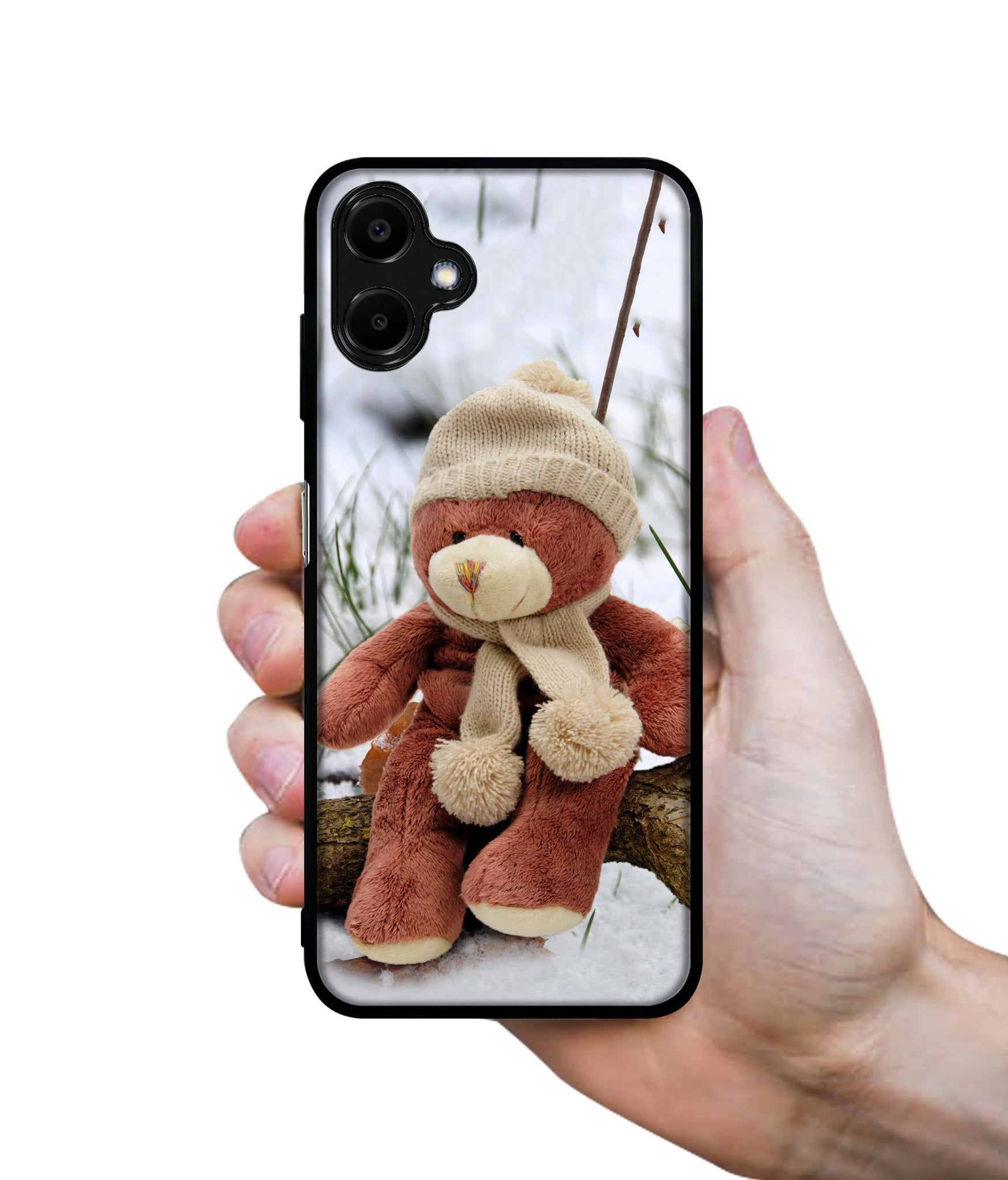 Woolen Bear Designer 2D Printed Back Case Cover for Samsung Galaxy F06 5G / M06 5G