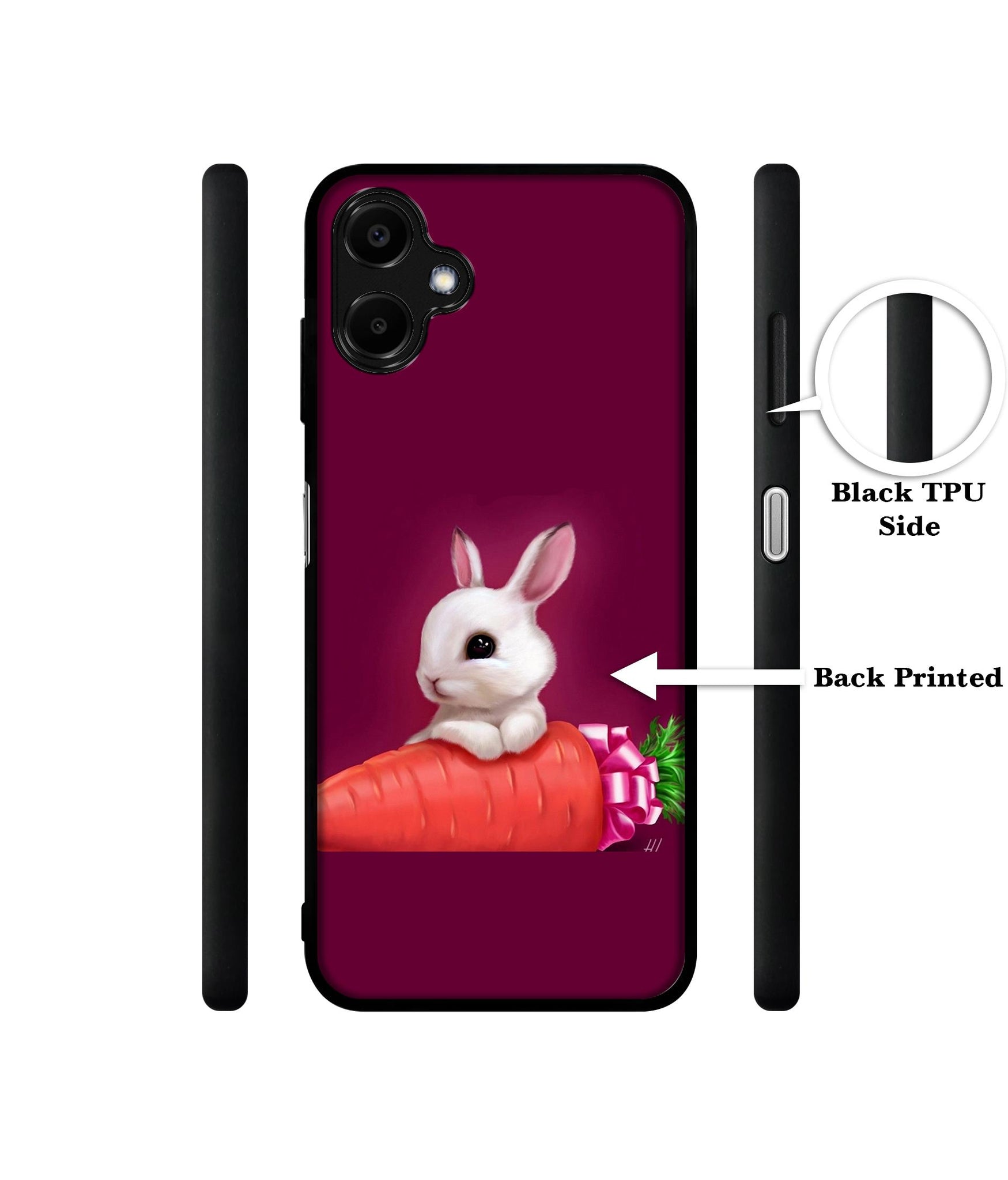Bunny With Carrot Designer 2D Printed Back Case Cover for Samsung Galaxy F06 5G / M06 5G