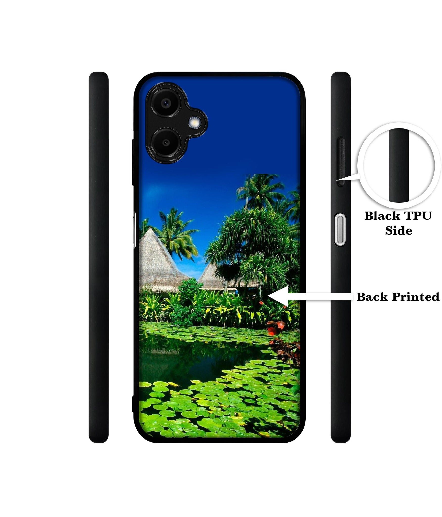 Tropics Water Designer 2D Printed Back Case Cover for Samsung Galaxy F06 5G / M06 5G