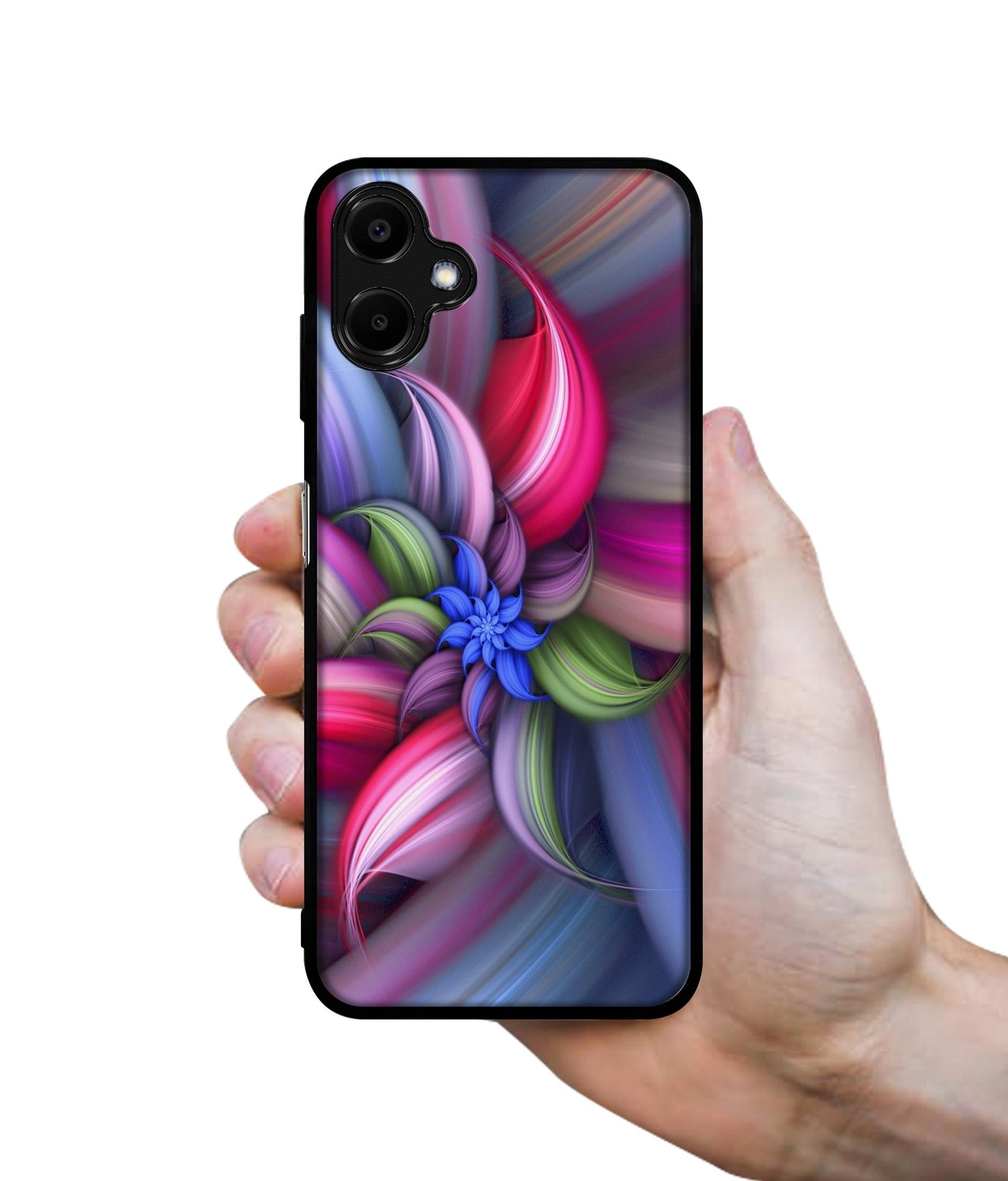 Colorful Flower Designer 2D Printed Back Case Cover for Samsung Galaxy F06 5G / M06 5G