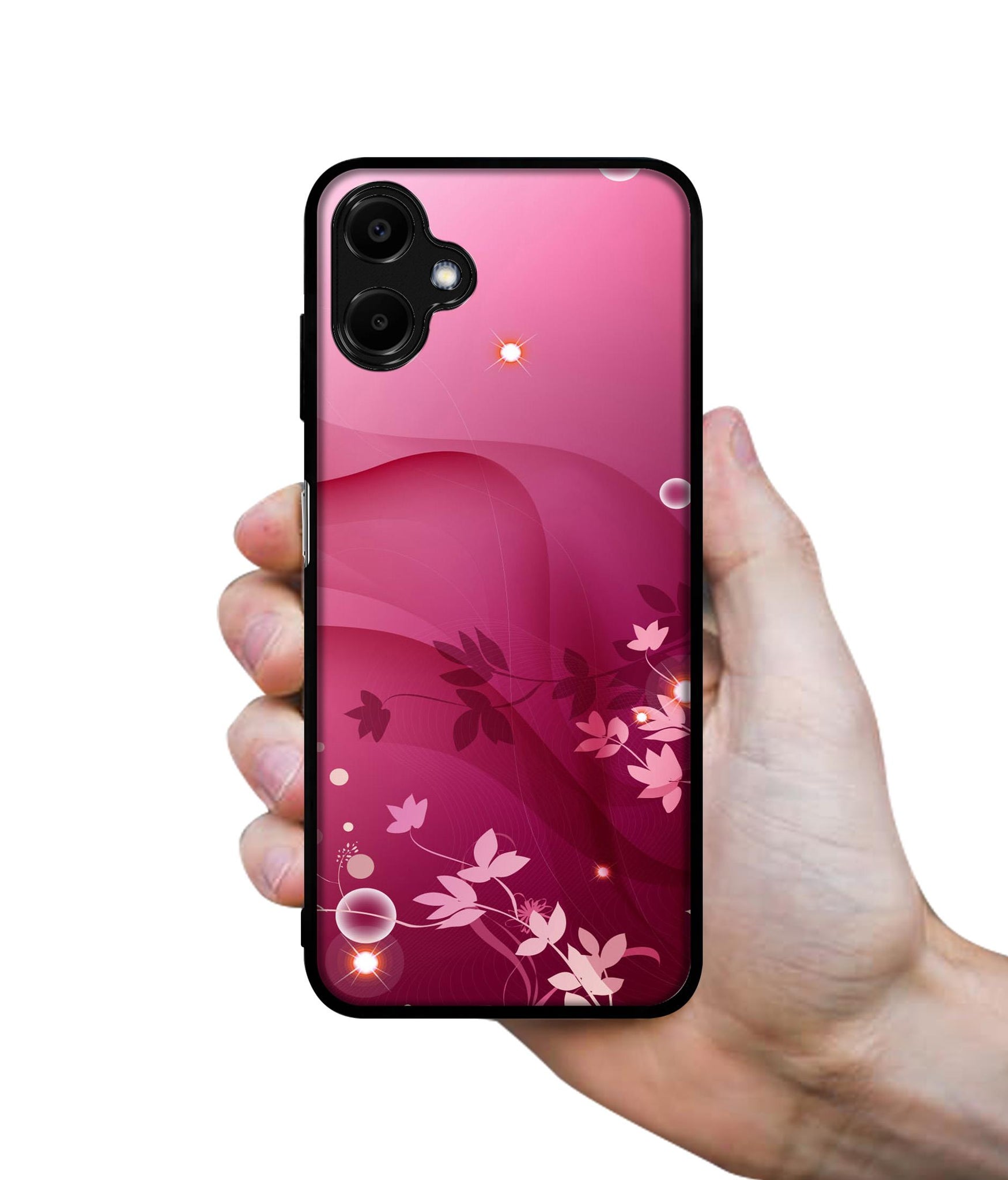 Pink Abstract Designer 2D Printed Back Case Cover for Samsung Galaxy F06 5G / M06 5G