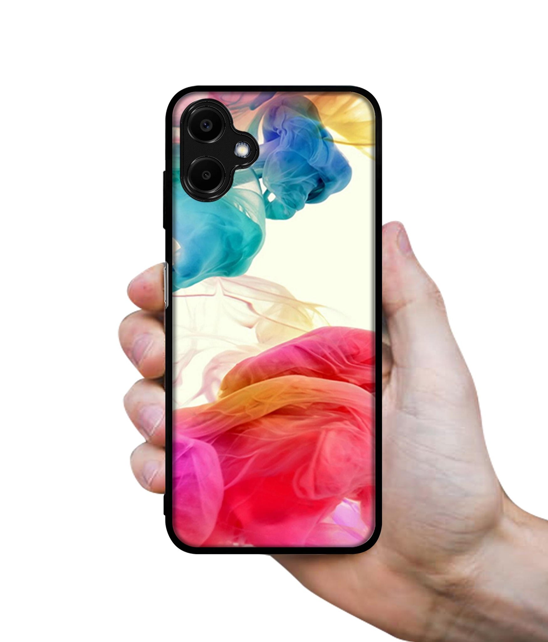 Colored Smoke Designer 2D Printed Back Case Cover for Samsung Galaxy F06 5G / M06 5G