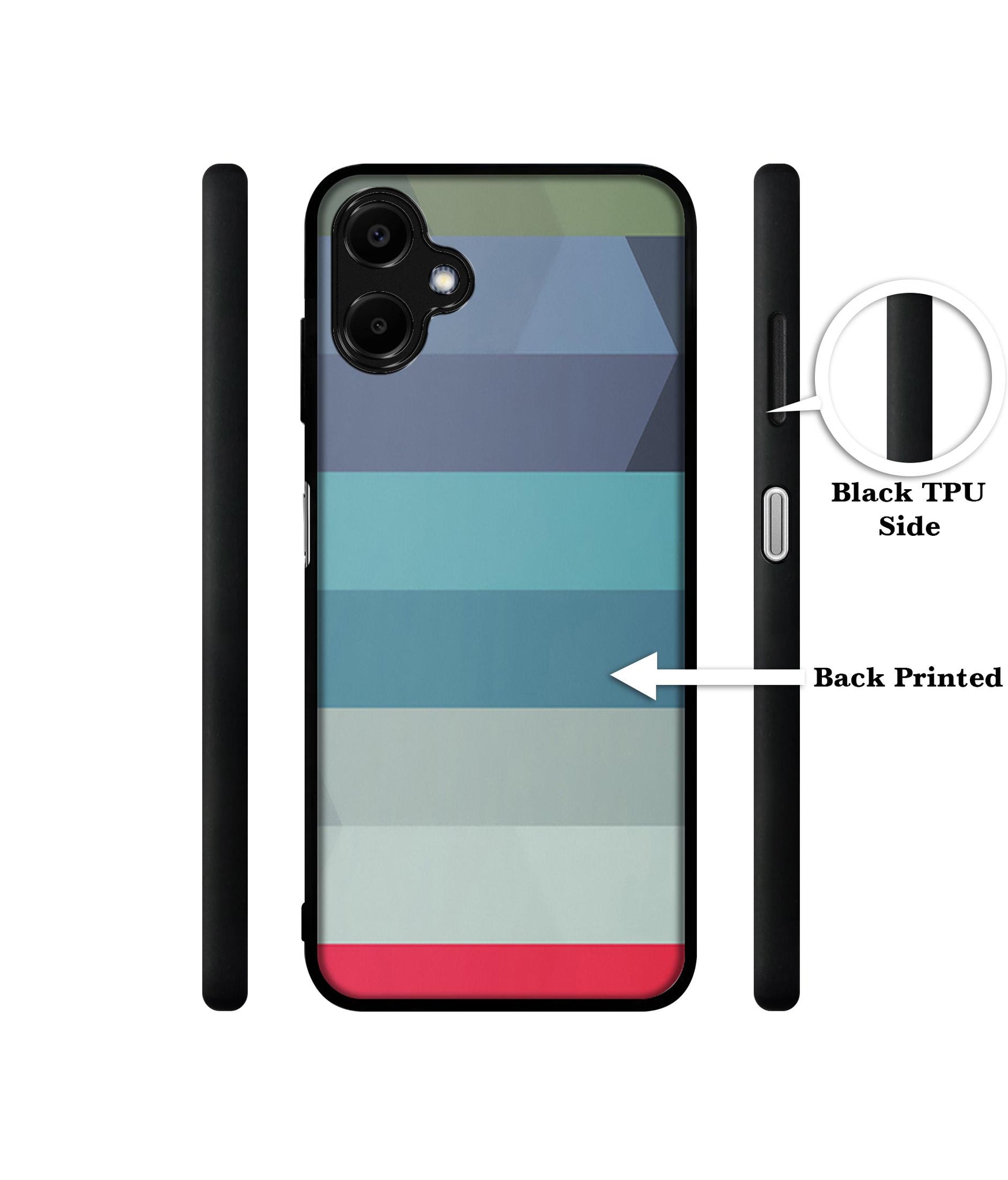 Colorful Lines Designer 2D Printed Back Case Cover for Samsung Galaxy F06 5G / M06 5G