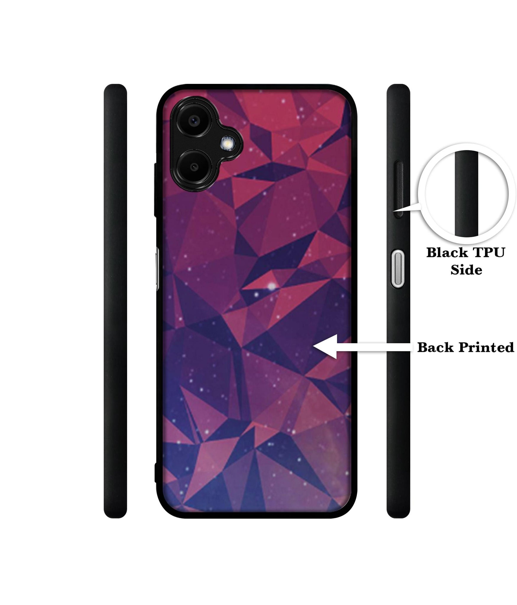 Bad Color Shape Designer 2D Printed Back Case Cover for Samsung Galaxy F06 5G / M06 5G