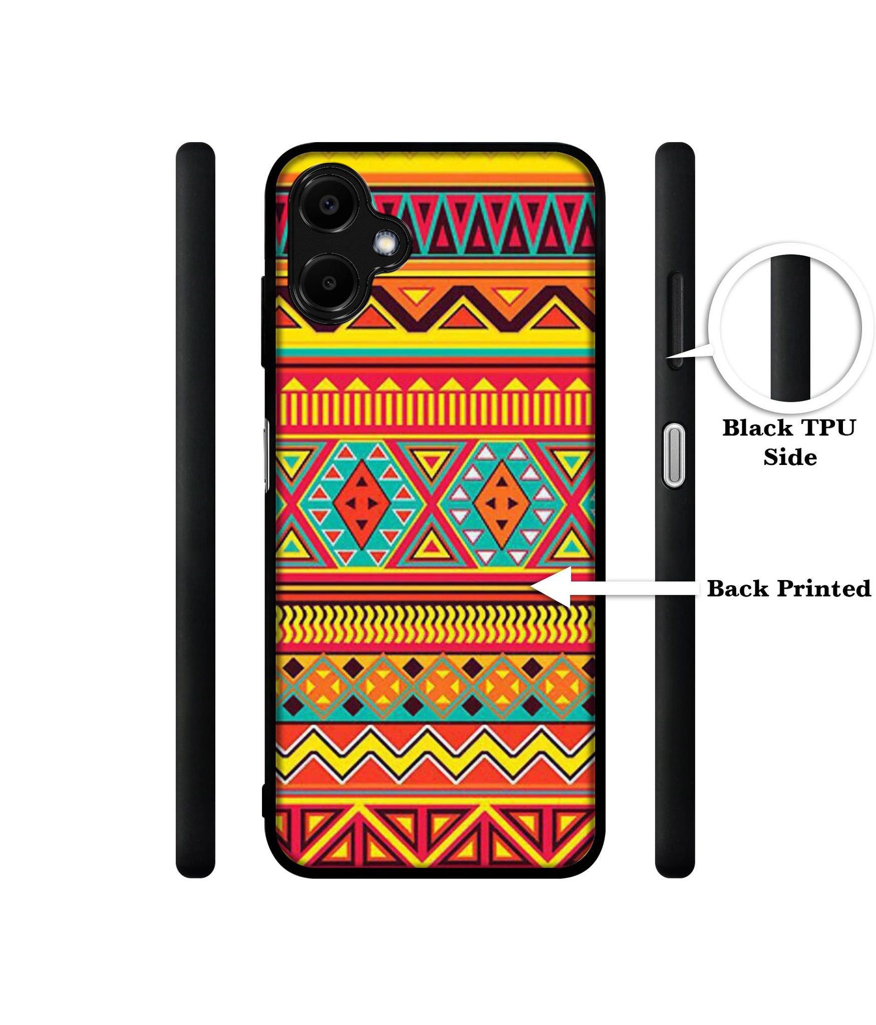 Artistic Rangoli Designer 2D Printed Back Case Cover for Samsung Galaxy F06 5G / M06 5G