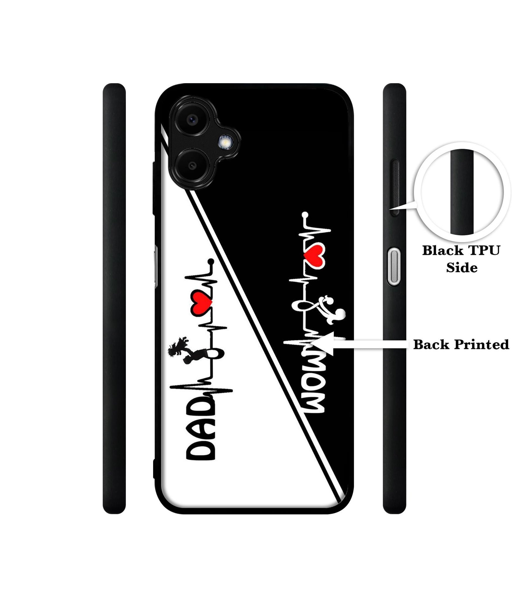 Mom and Dad Lover Designer 2D Printed Back Case Cover for Samsung Galaxy F06 5G / M06 5G