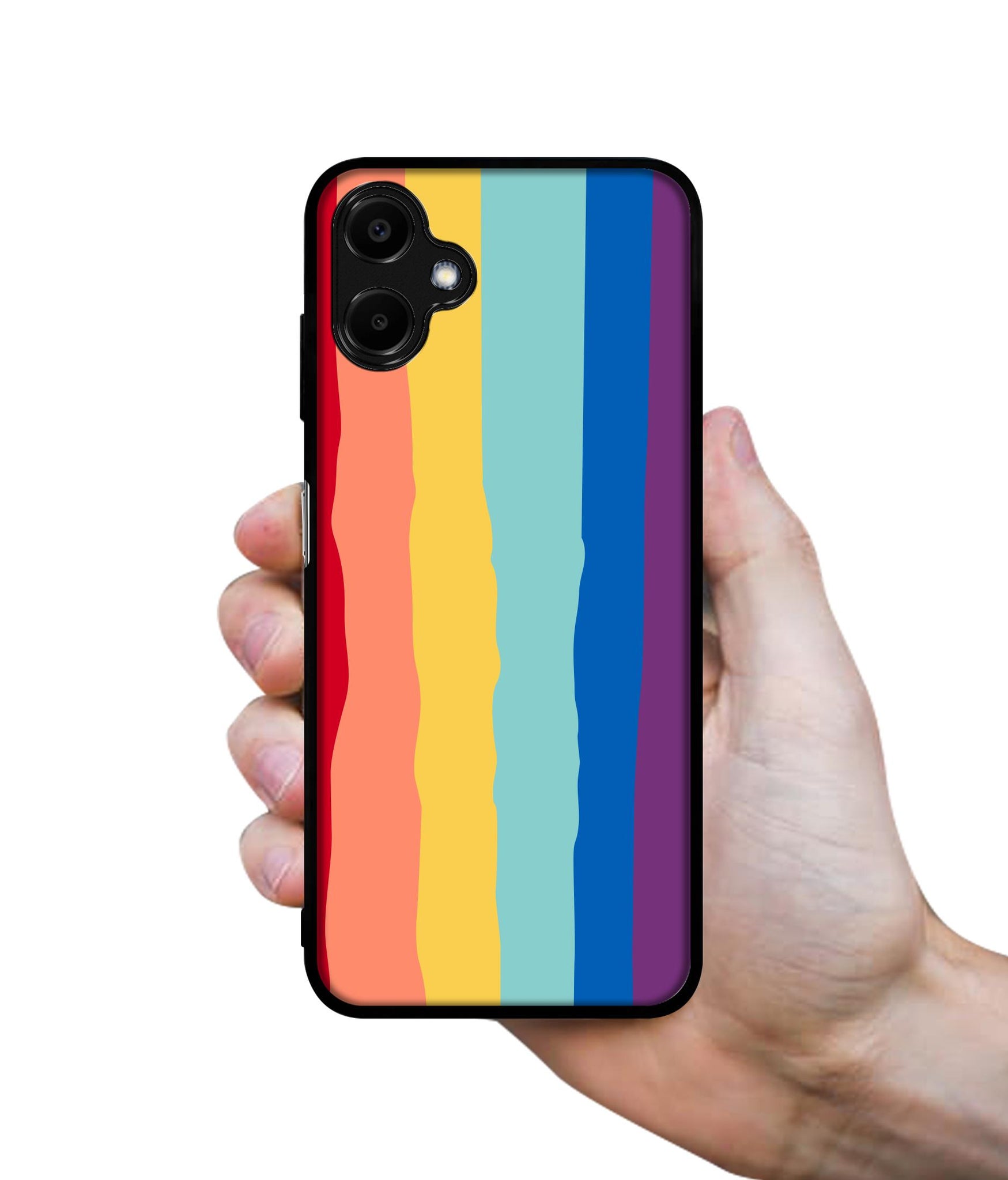 Rainbow Designer 2D Printed Back Case Cover for Samsung Galaxy F06 5G / M06 5G
