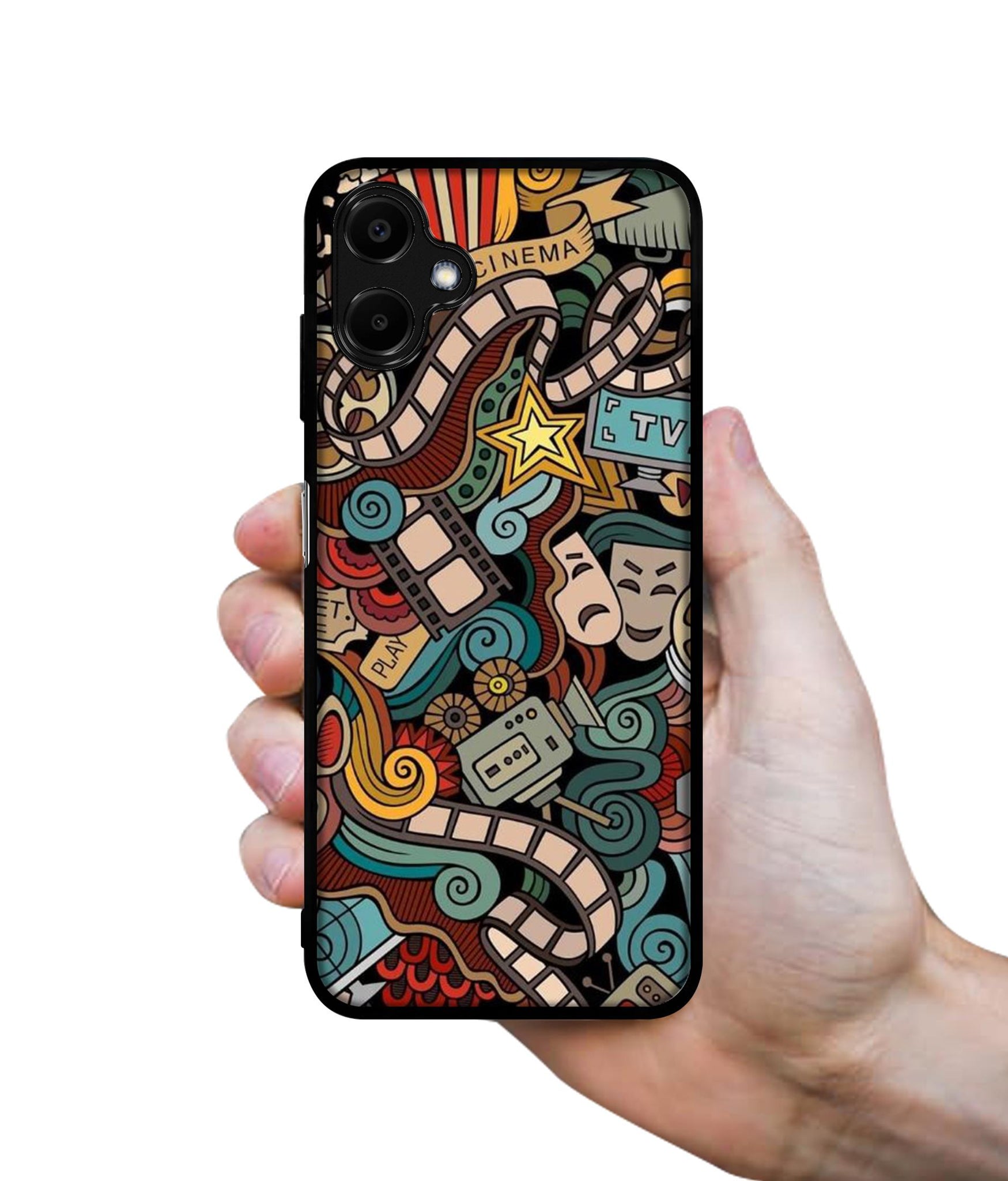 Movies Designer 2D Printed Back Case Cover for Samsung Galaxy F06 5G / M06 5G