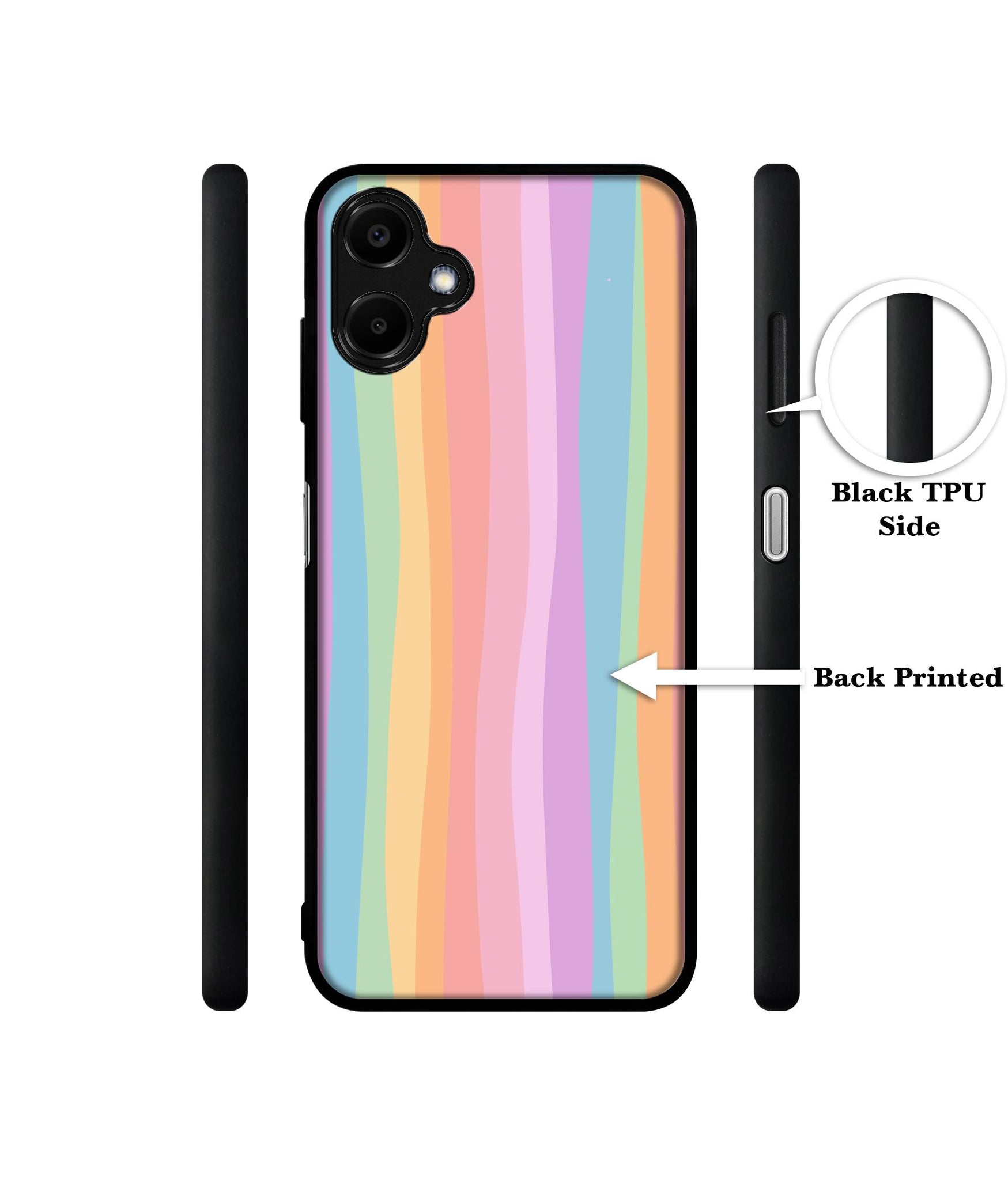 Cool Rainbow Designer 2D Printed Back Case Cover for Samsung Galaxy F06 5G / M06 5G