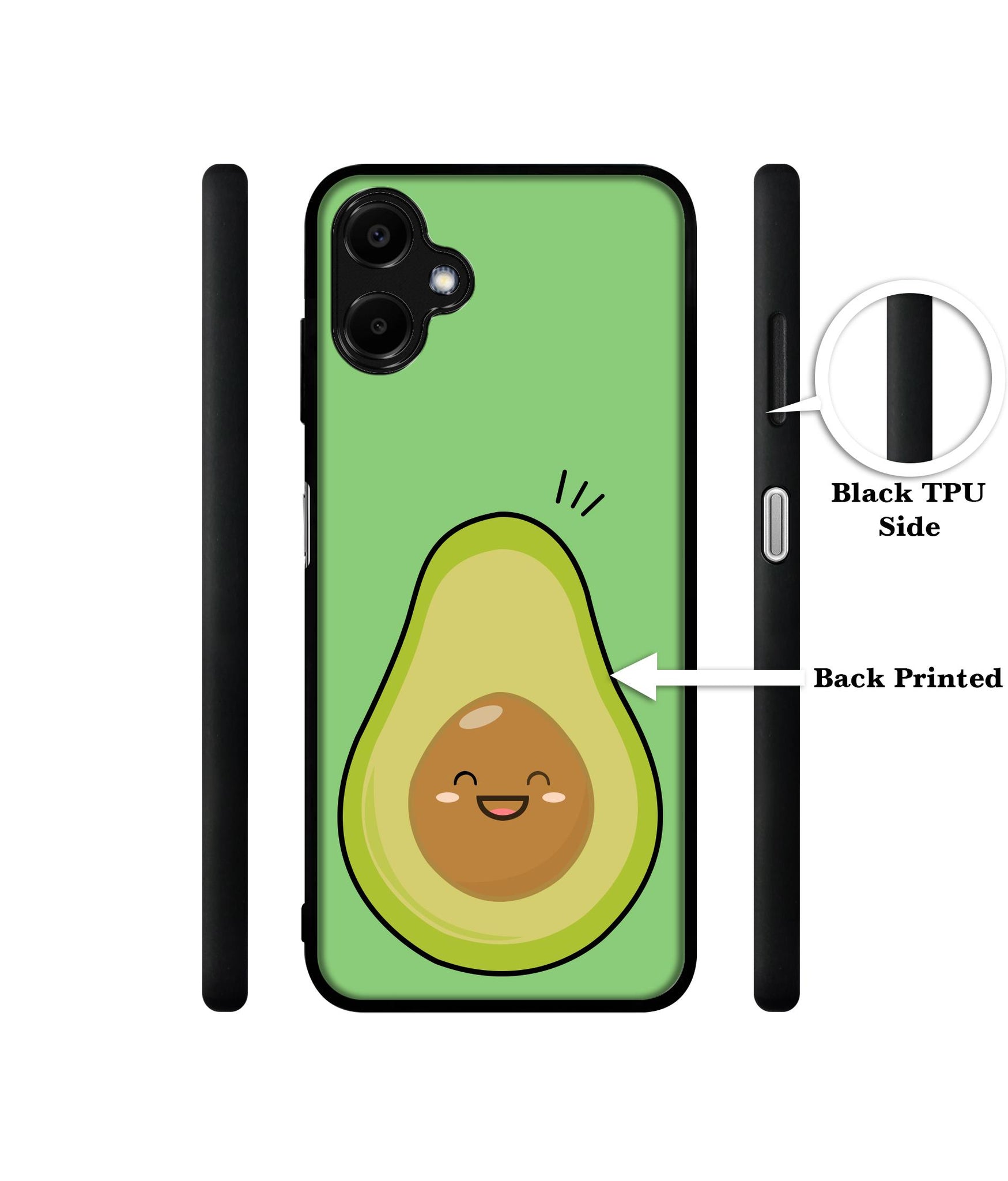 Avocados Designer 2D Printed Back Case Cover for Samsung Galaxy F06 5G / M06 5G