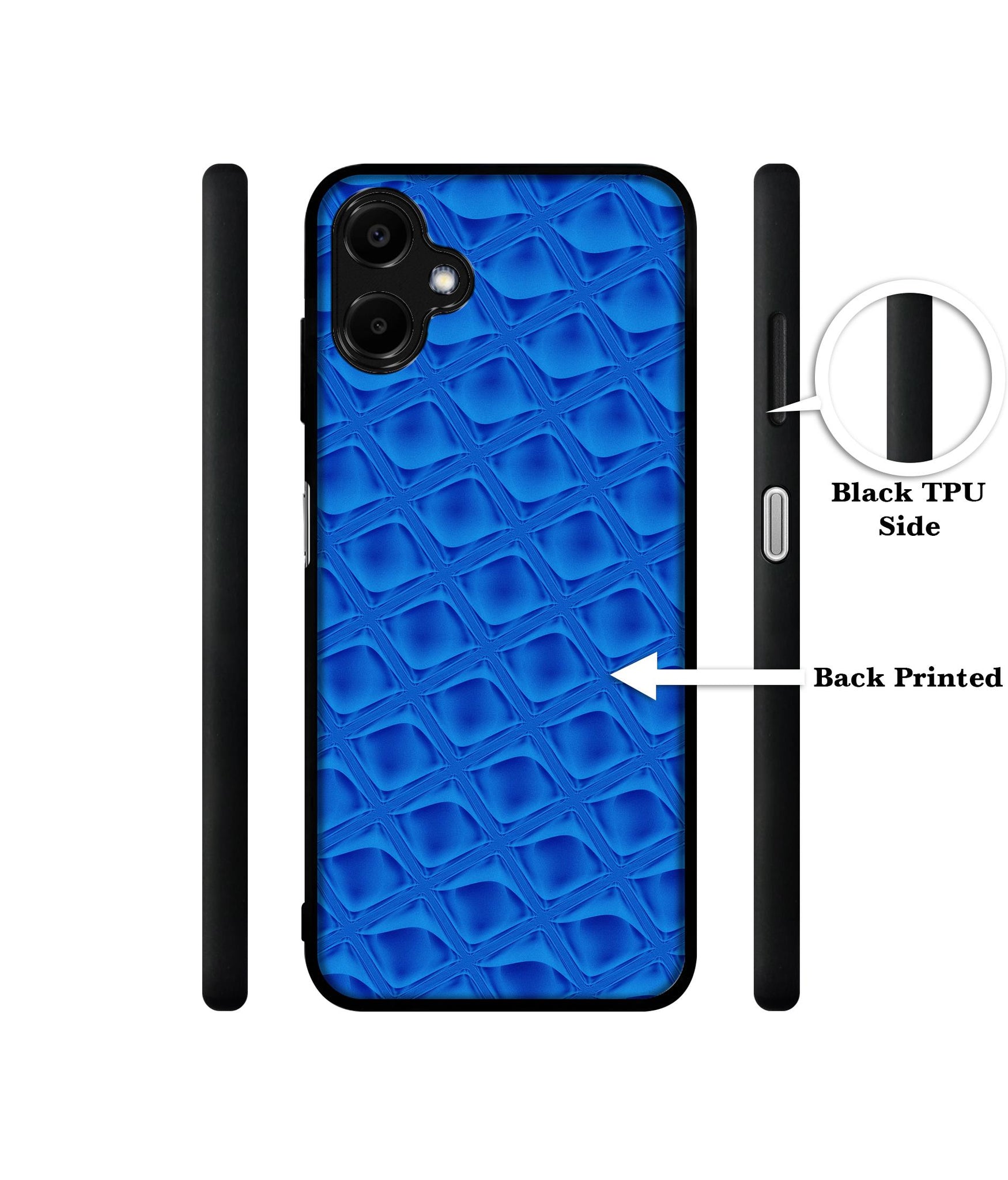 Blue Diamond Designer 2D Printed Back Case Cover for Samsung Galaxy F06 5G / M06 5G