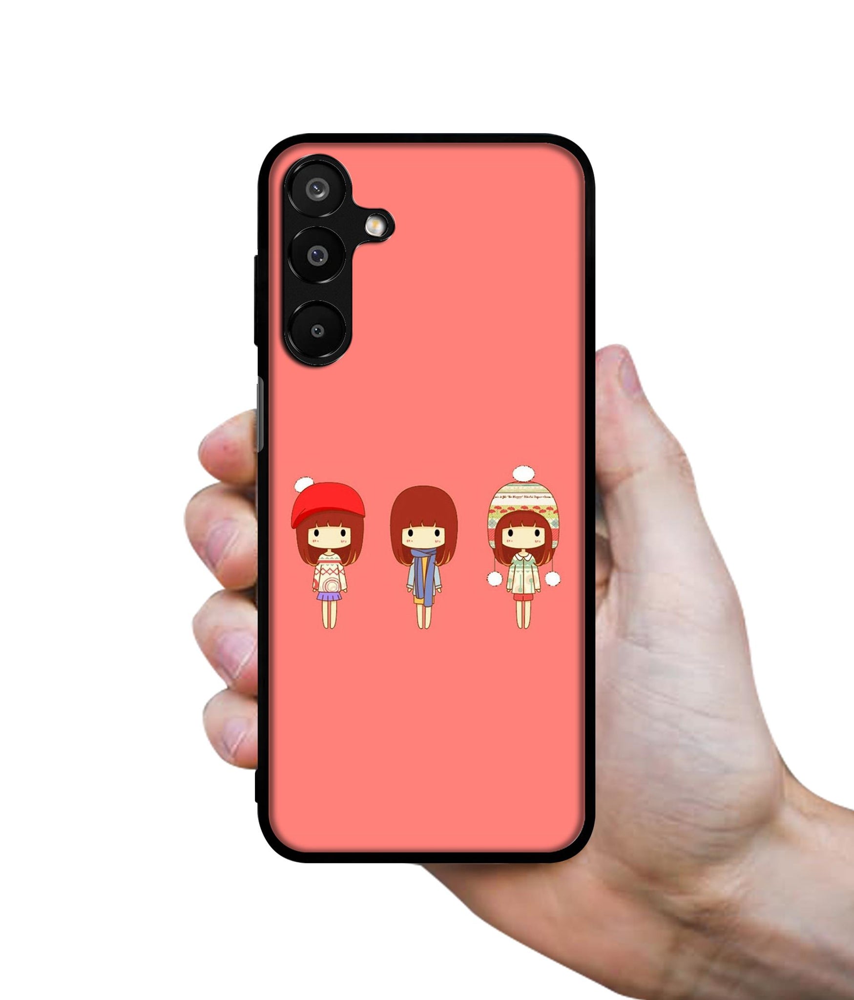 Cute Girls Designer 2D Printed Back Case Cover for Samsung Galaxy M16 5G / F16 5G
