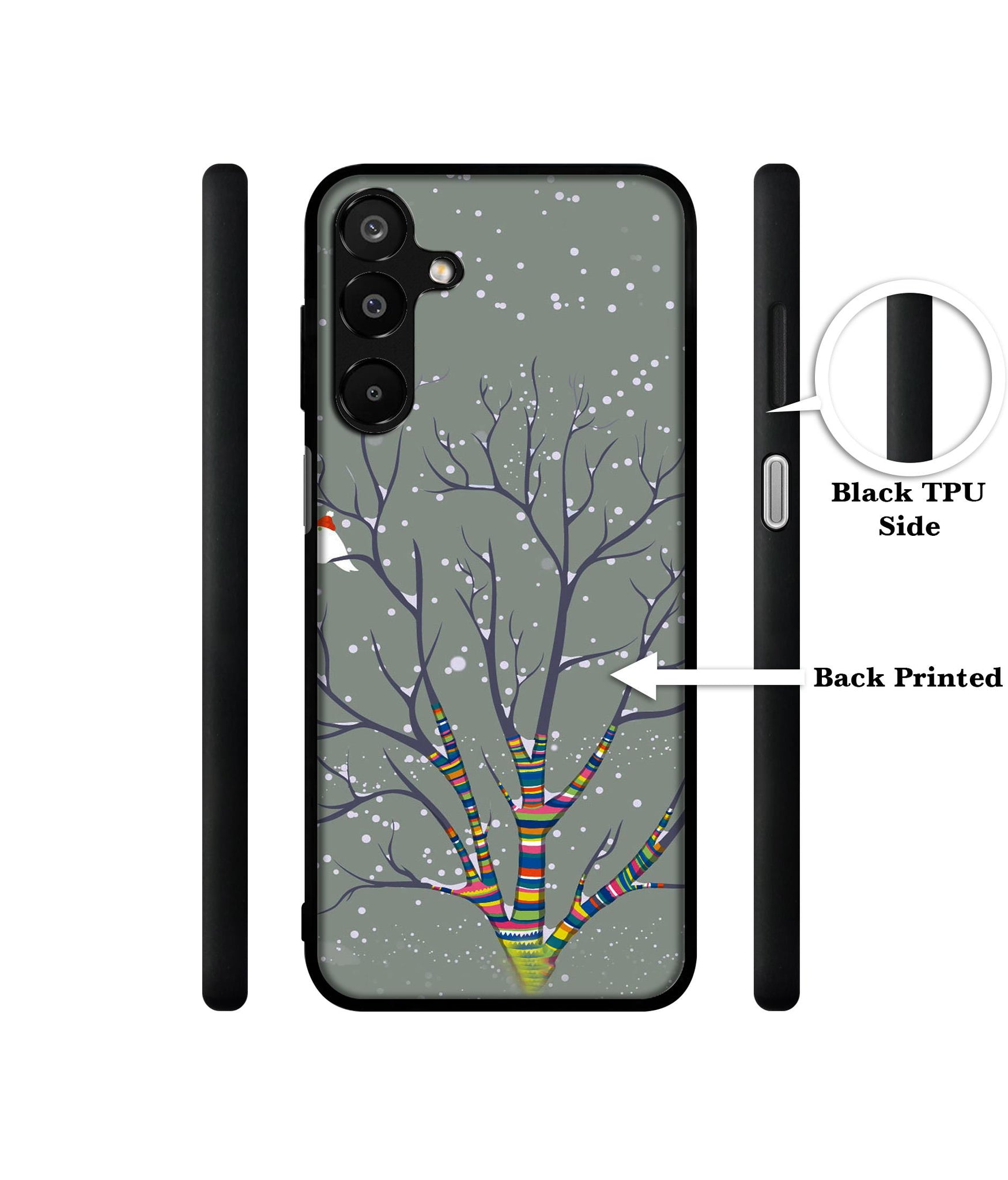 Winter Pattern Print Designer 2D Printed Back Case Cover for Samsung Galaxy M16 5G / F16 5G