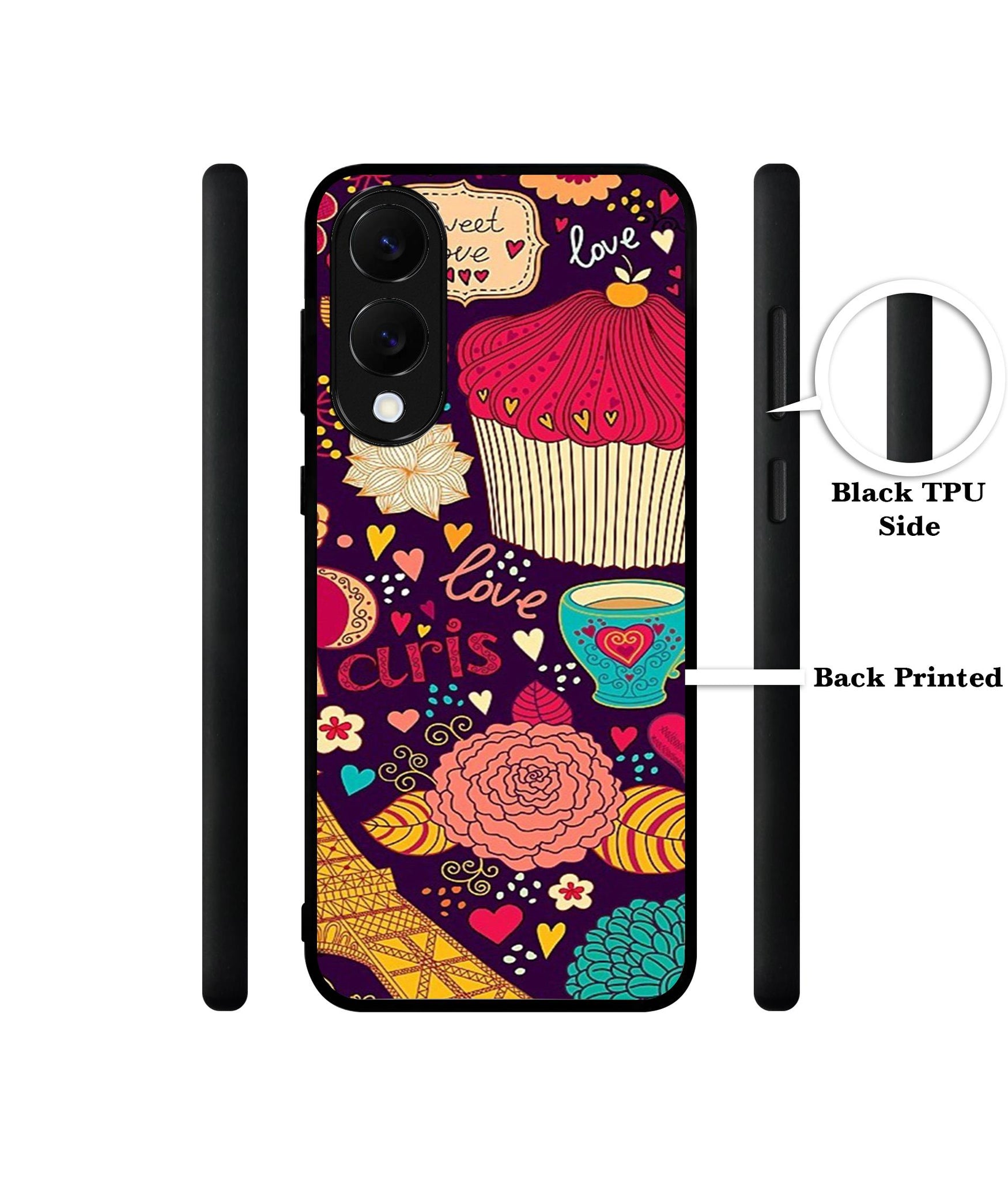 Paris Flower Love Designer 2D Printed Back Case Cover for Samsung Galaxy S25 Edge 5G
