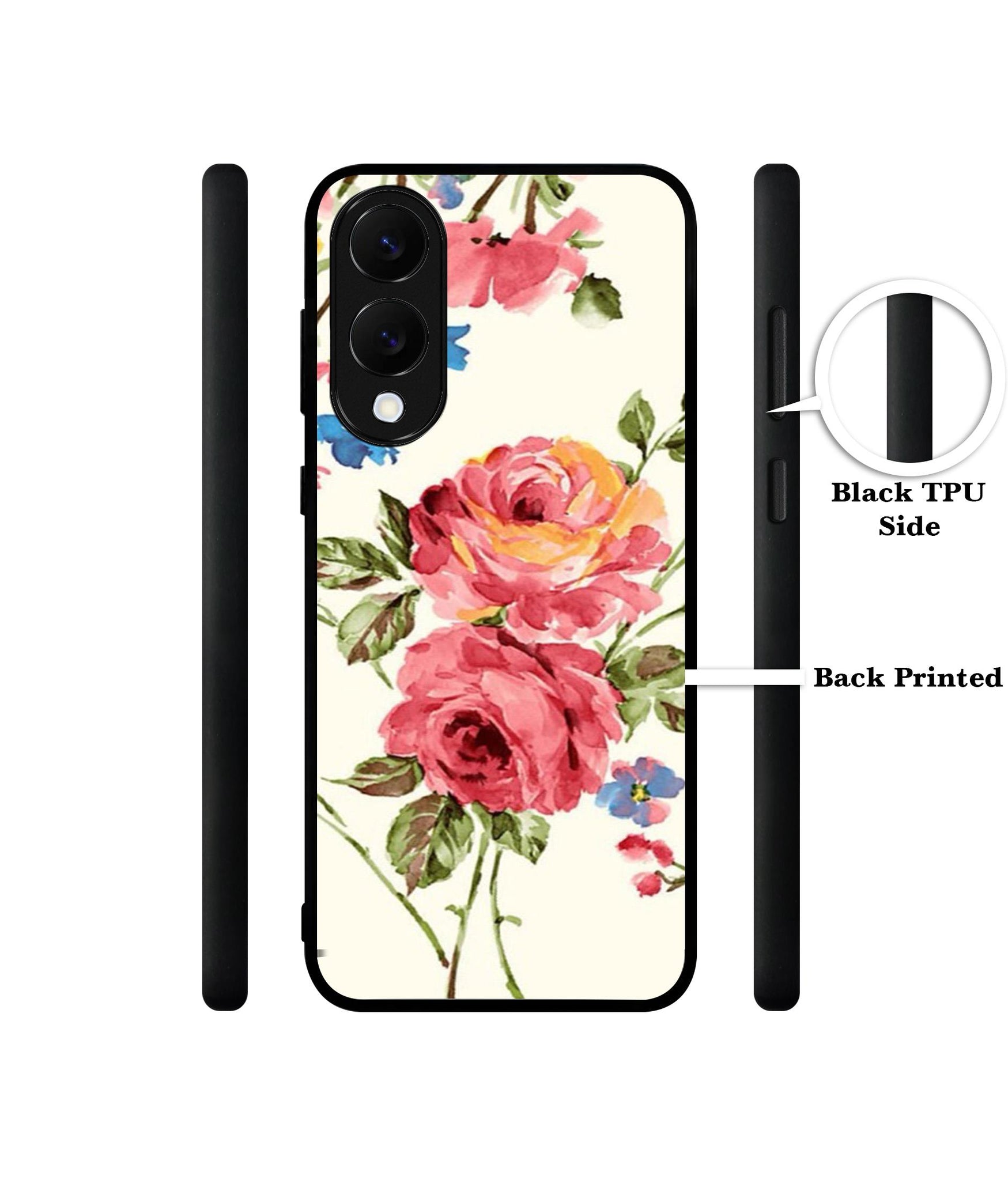 Vintage Painting Flower Designer 2D Printed Back Case Cover for Samsung Galaxy S25 Edge 5G
