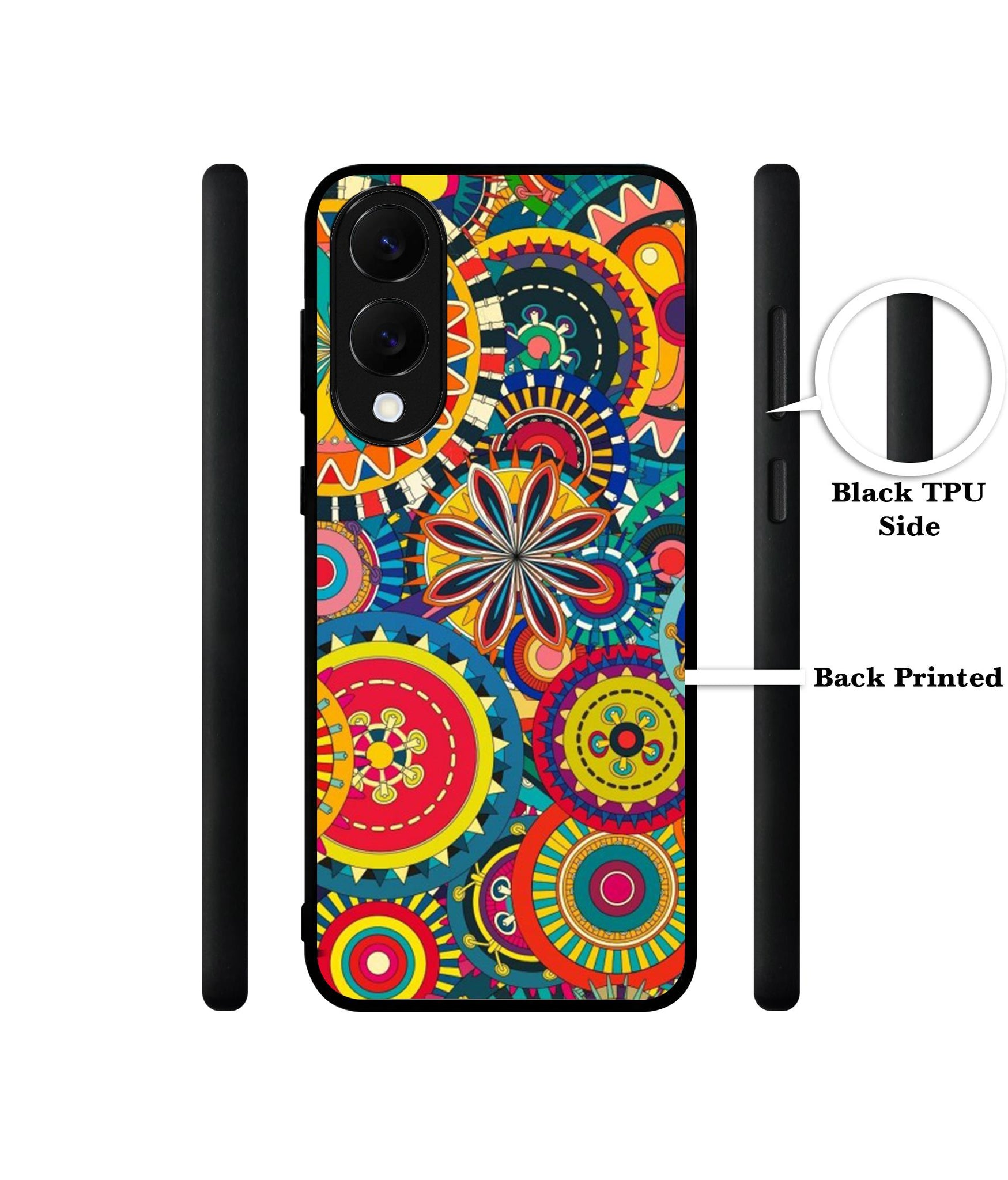 Ring Pattern Print Designer 2D Printed Back Case Cover for Samsung Galaxy S25 Edge 5G