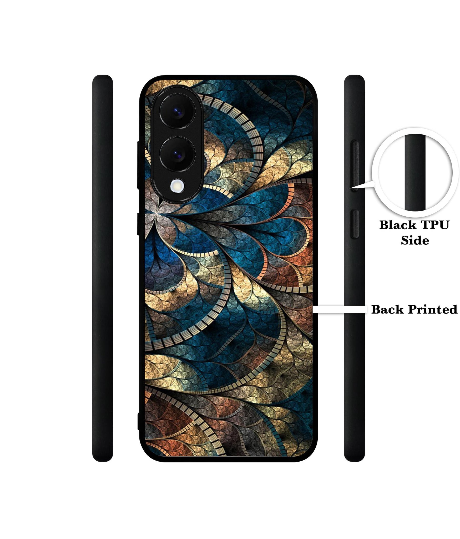 Fractional Pattern Designer 2D Printed Back Case Cover for Samsung Galaxy S25 Edge 5G