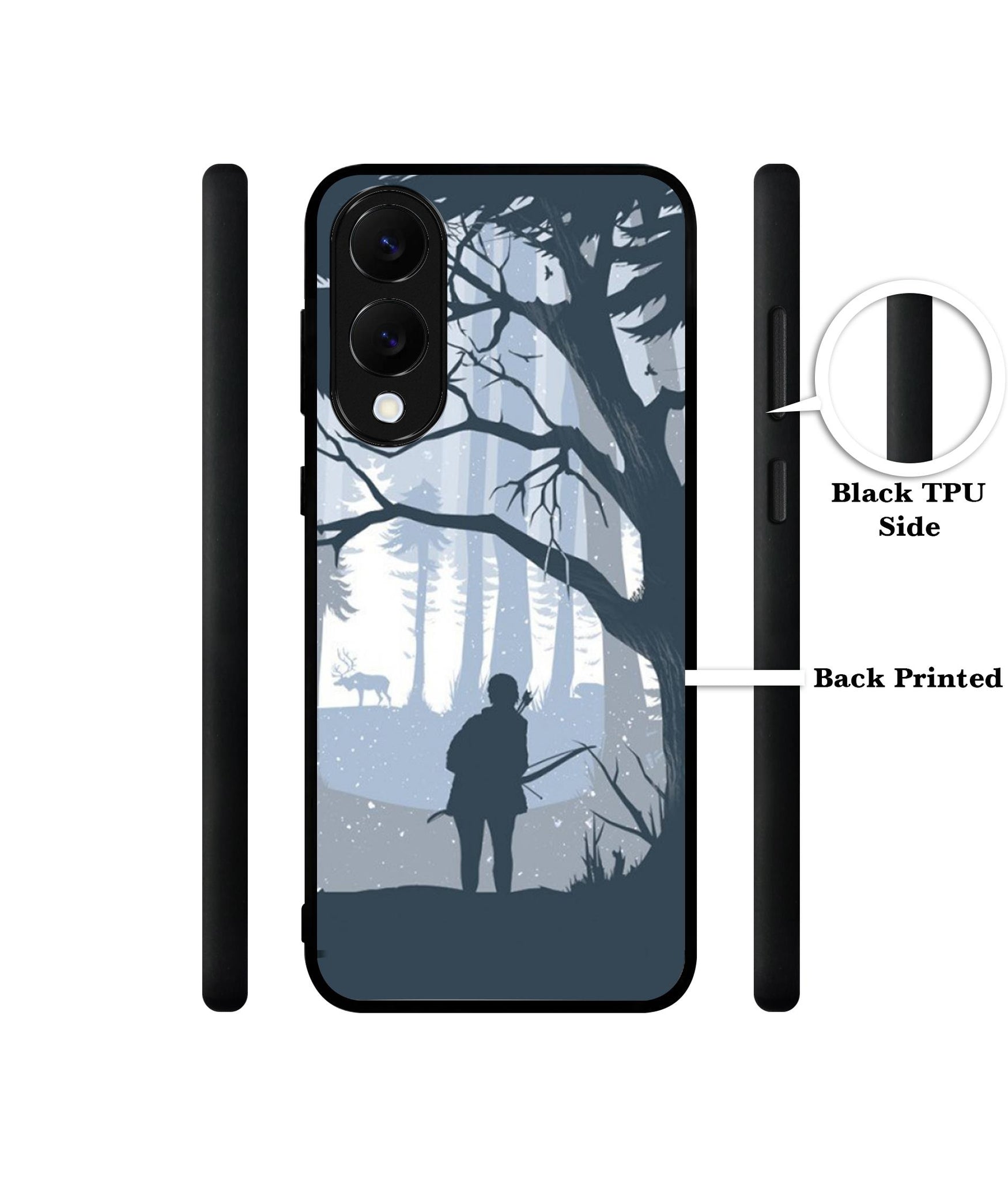 Hunter Designer 2D Printed Back Case Cover for Samsung Galaxy S25 Edge 5G