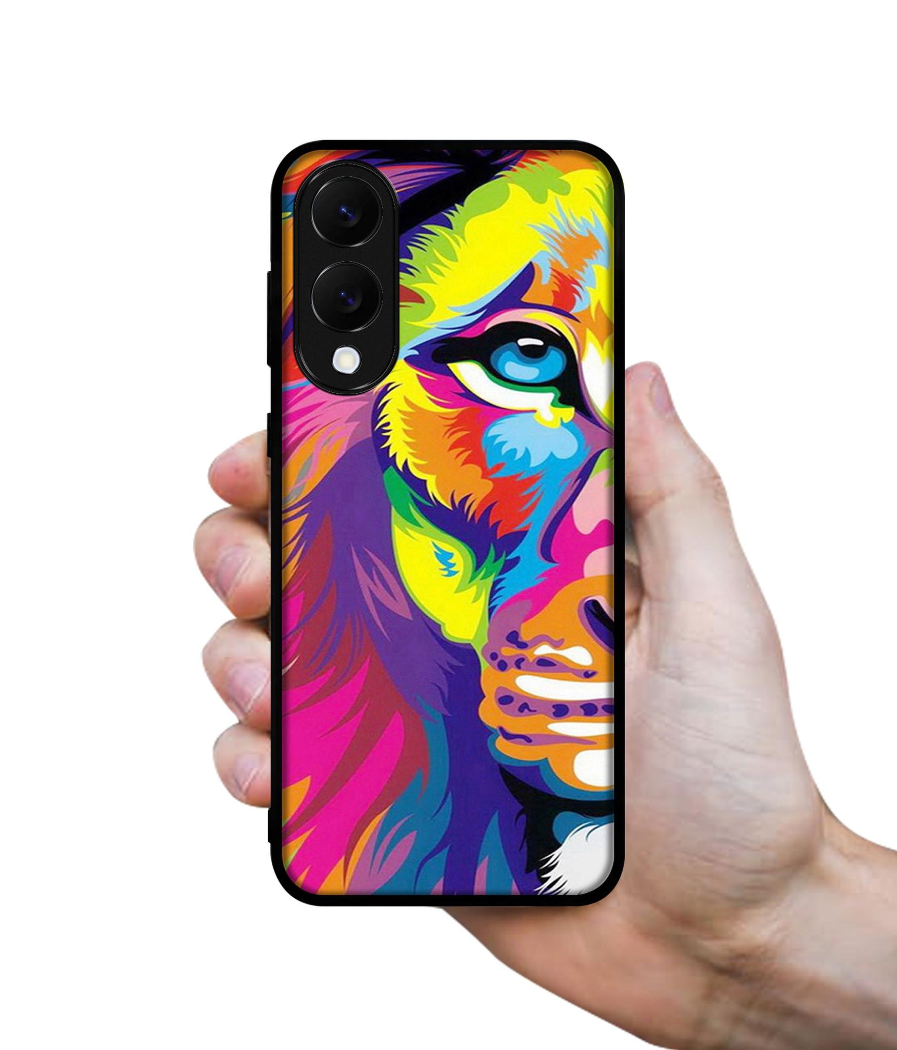 Lion Designer 2D Printed Back Case Cover for Samsung Galaxy S25 Edge 5G