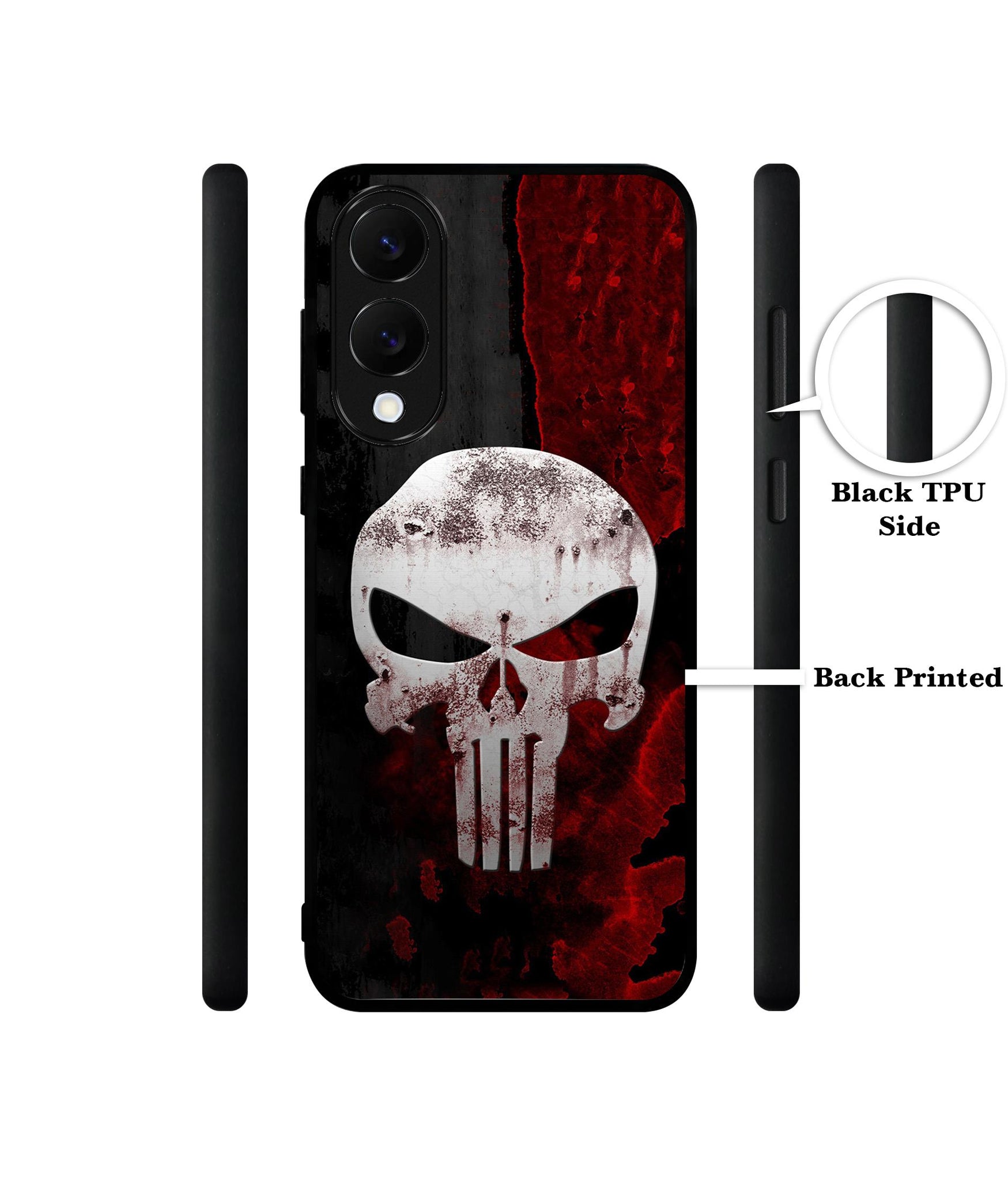 Punisher Skull Designer 2D Printed Back Case Cover for Samsung Galaxy S25 Edge 5G