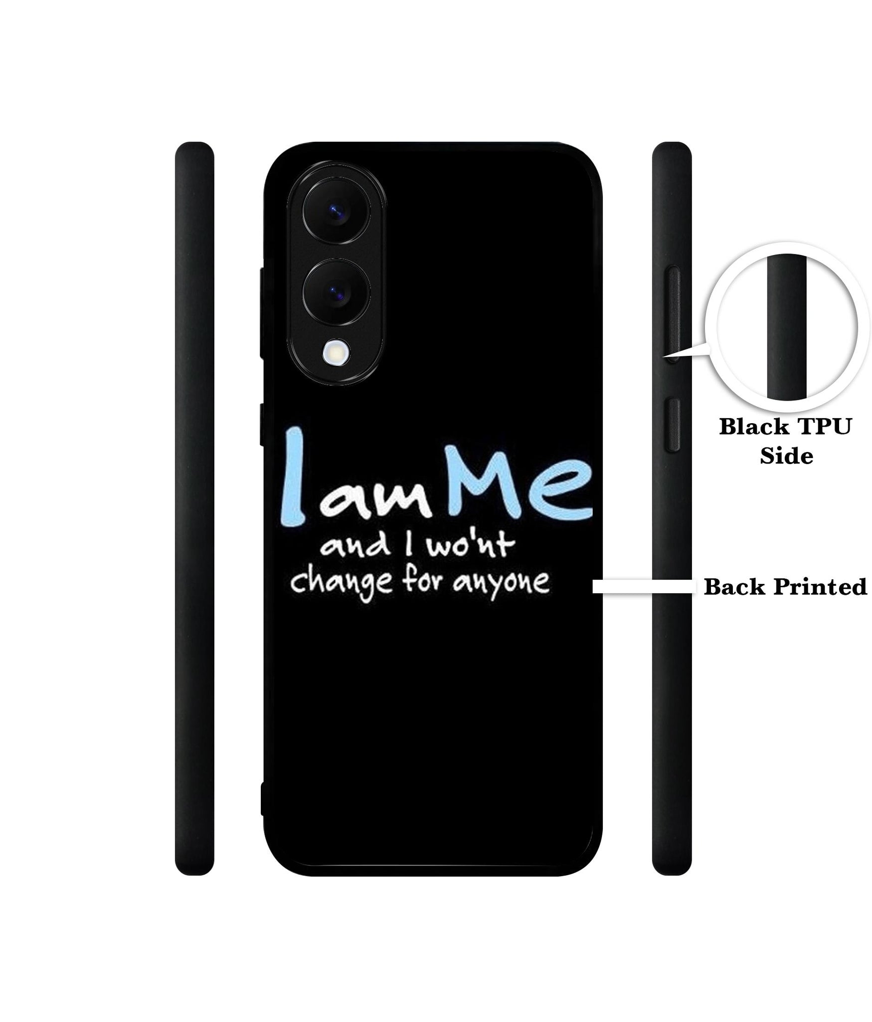 I Am Me Quotes Designer 2D Printed Back Case Cover for Samsung Galaxy S25 Edge 5G