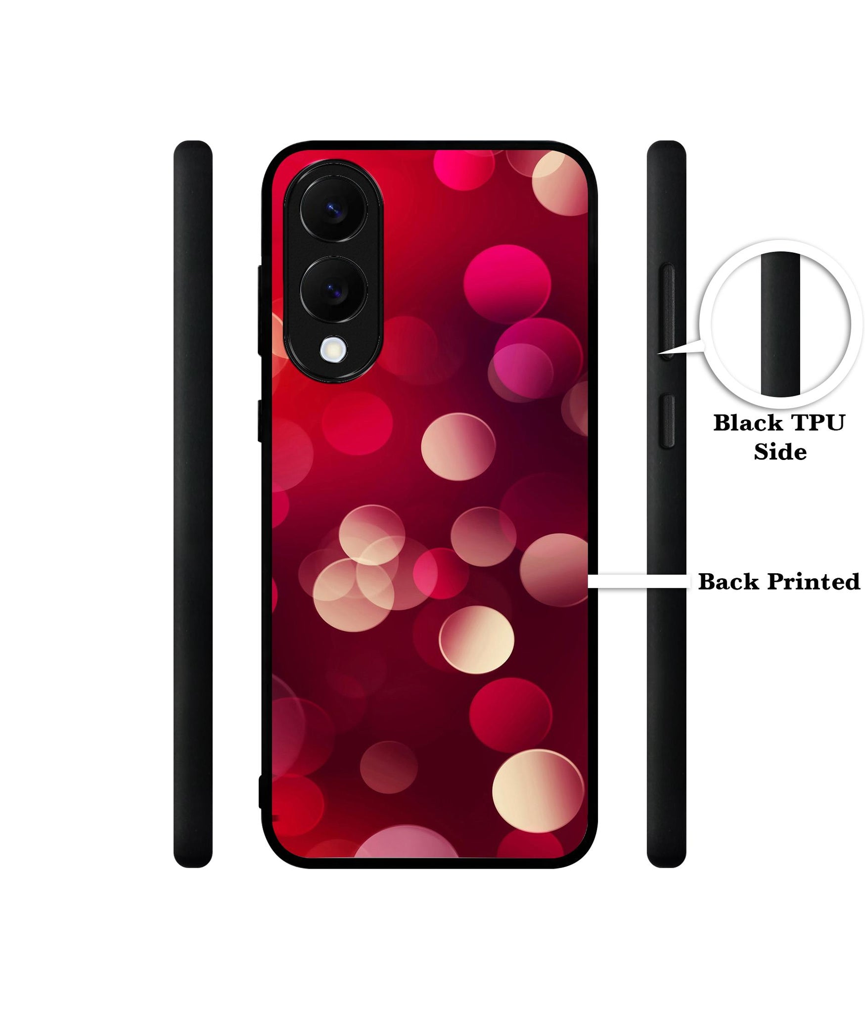 3D Circles Designer 2D Printed Back Case Cover for Samsung Galaxy S25 Edge 5G