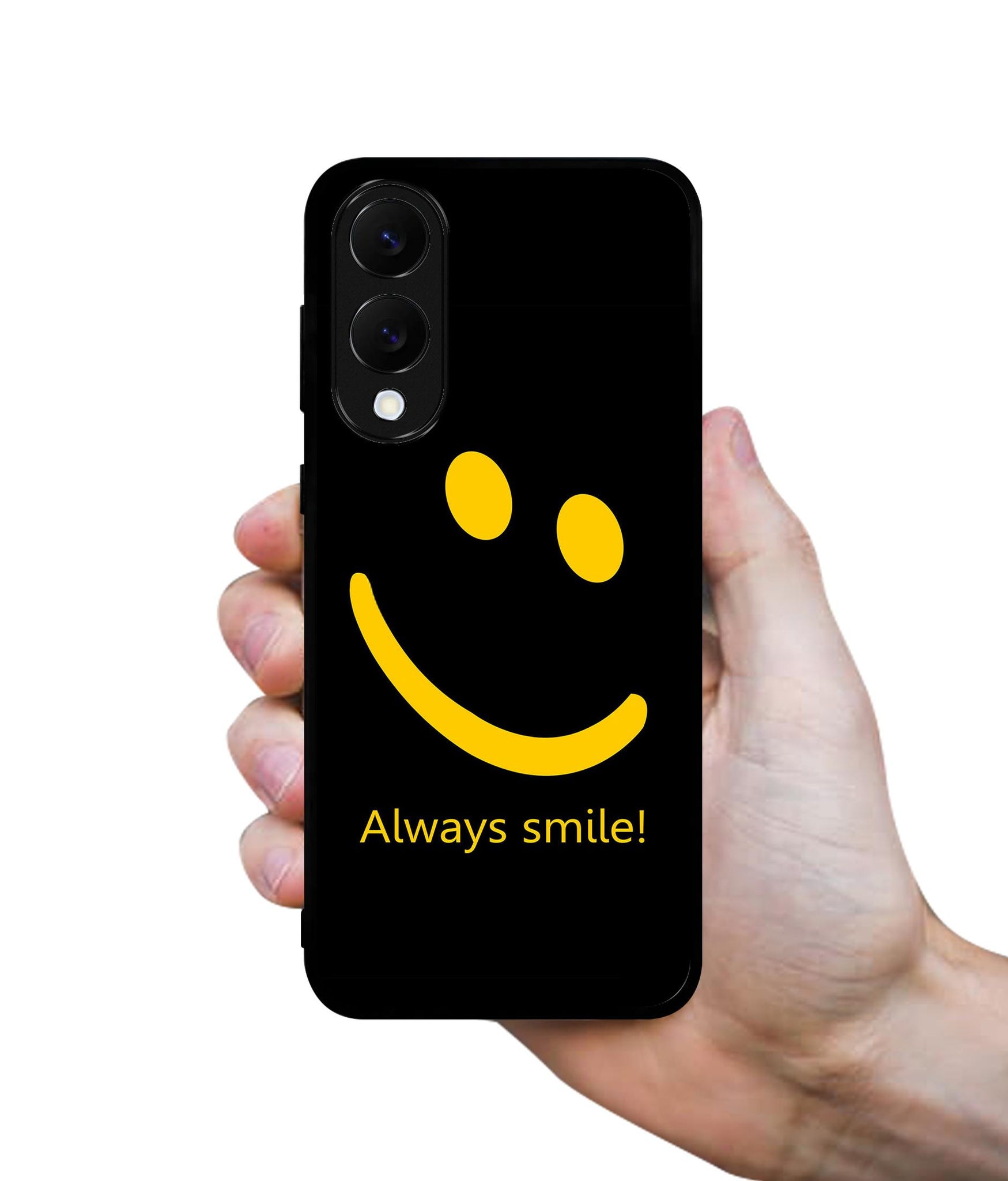 Always Smile Quote Designer 2D Printed Back Case Cover for Samsung Galaxy S25 Edge 5G