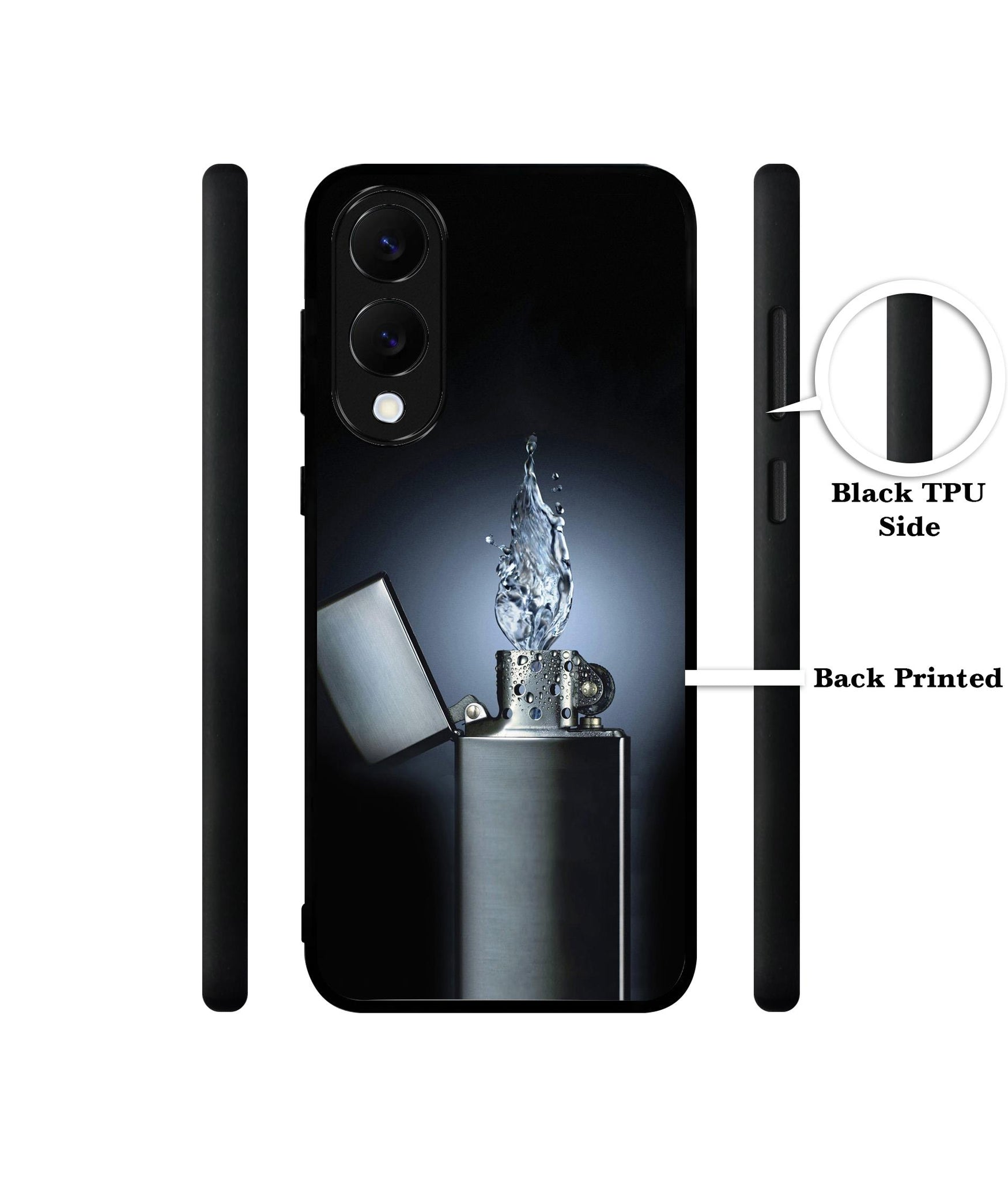Water Lighter Designer 2D Printed Back Case Cover for Samsung Galaxy S25 Edge 5G