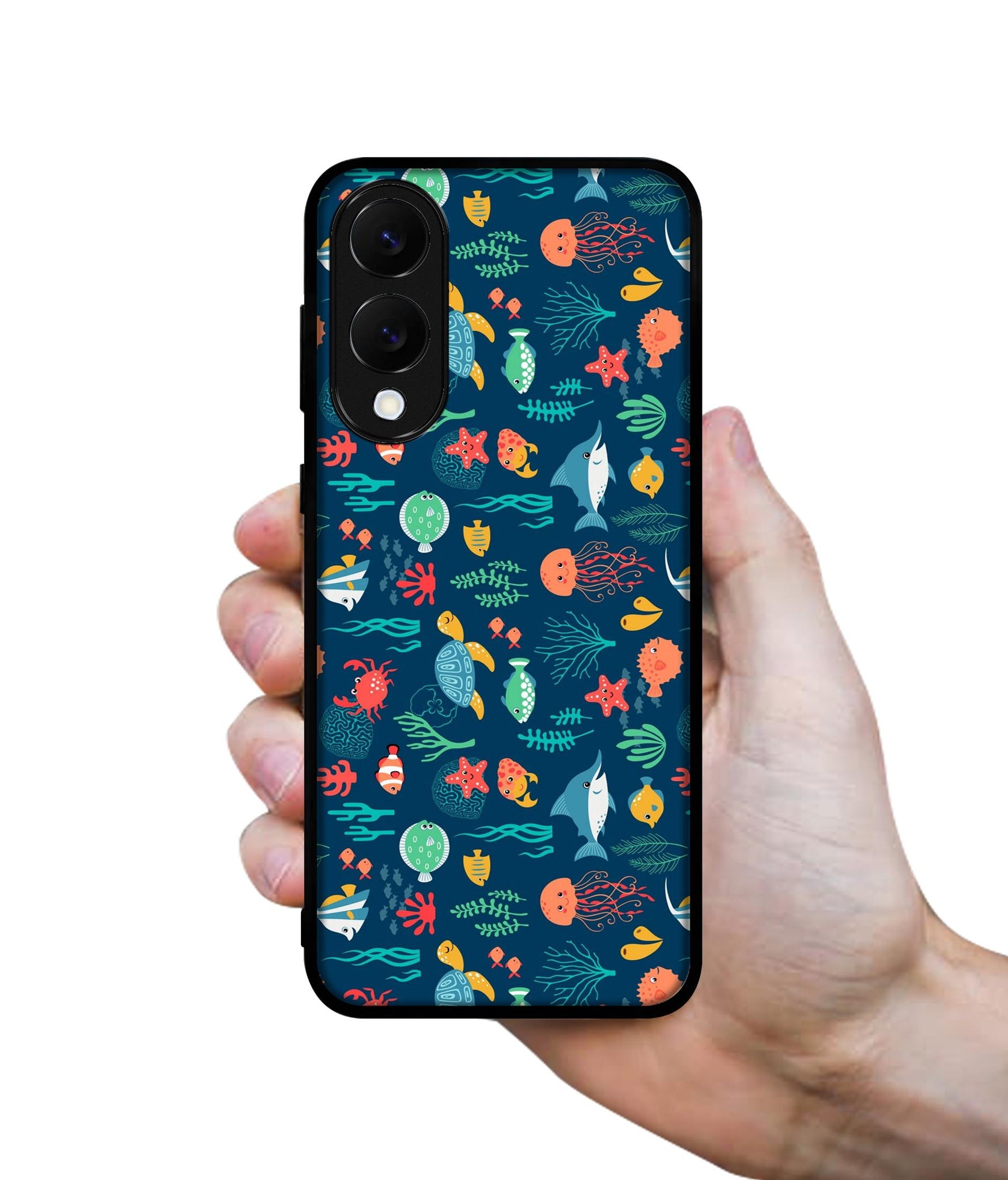 Aquarium Texture Designer 2D Printed Back Case Cover for Samsung Galaxy S25 Edge 5G
