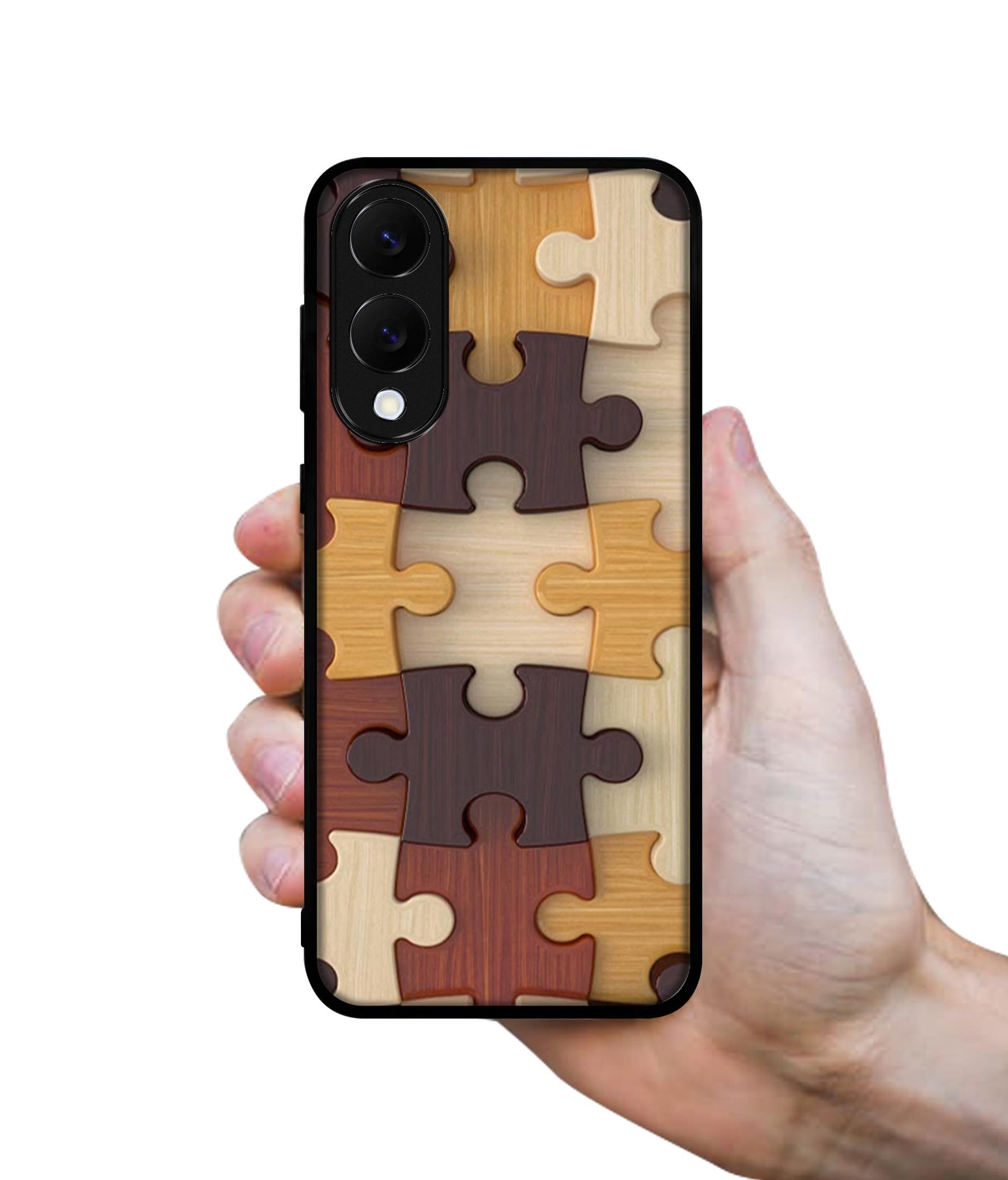 Puzzle Pattern Designer 2D Printed Back Case Cover for Samsung Galaxy S25 Edge 5G
