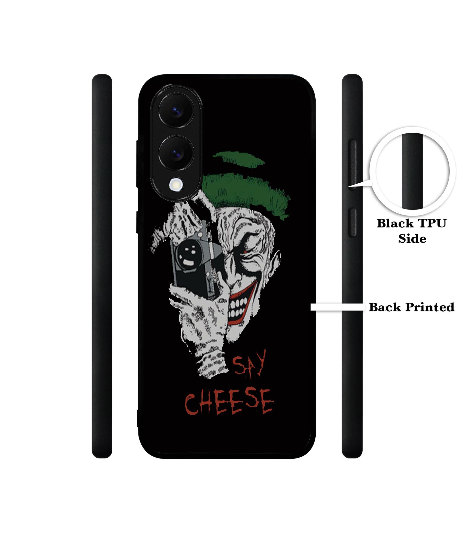 Joker Say Cheese Designer 2D Printed Back Case Cover for Samsung Galaxy S25 Edge 5G