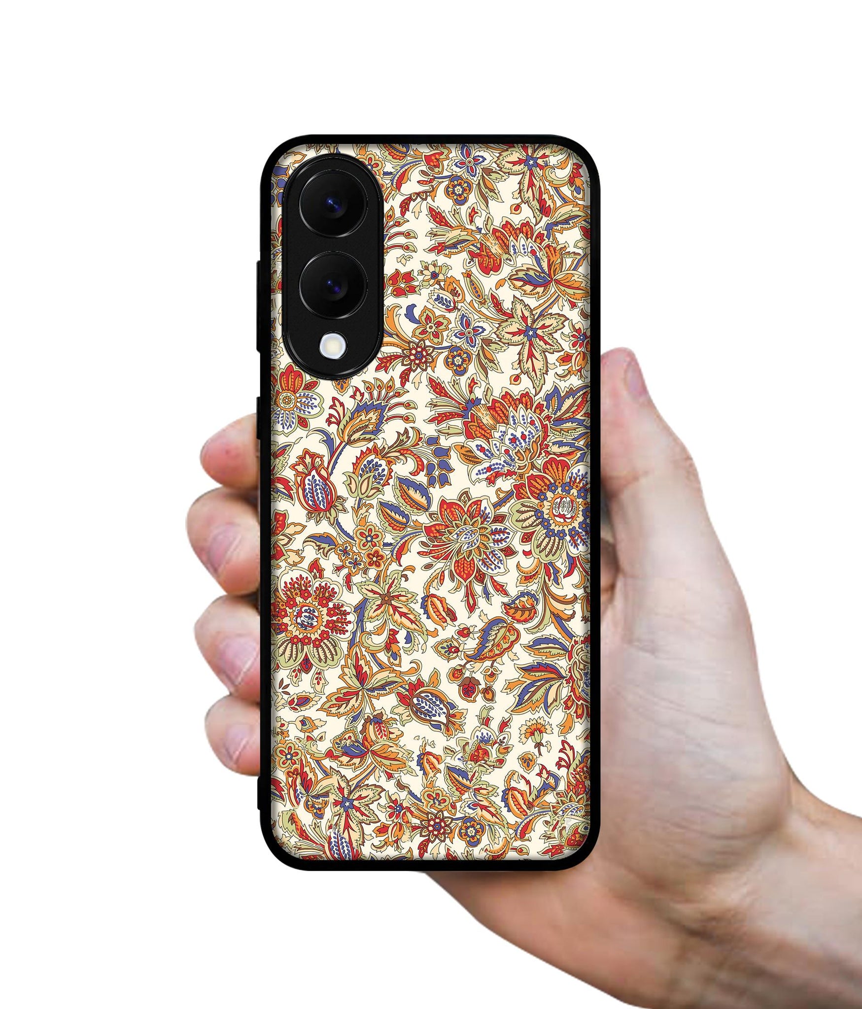 Floral Designer 2D Printed Back Case Cover for Samsung Galaxy S25 Edge 5G