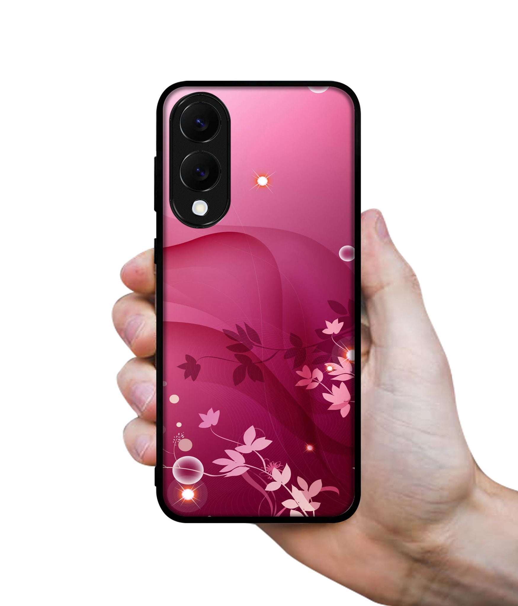 Pink Abstract Designer 2D Printed Back Case Cover for Samsung Galaxy S25 Edge 5G
