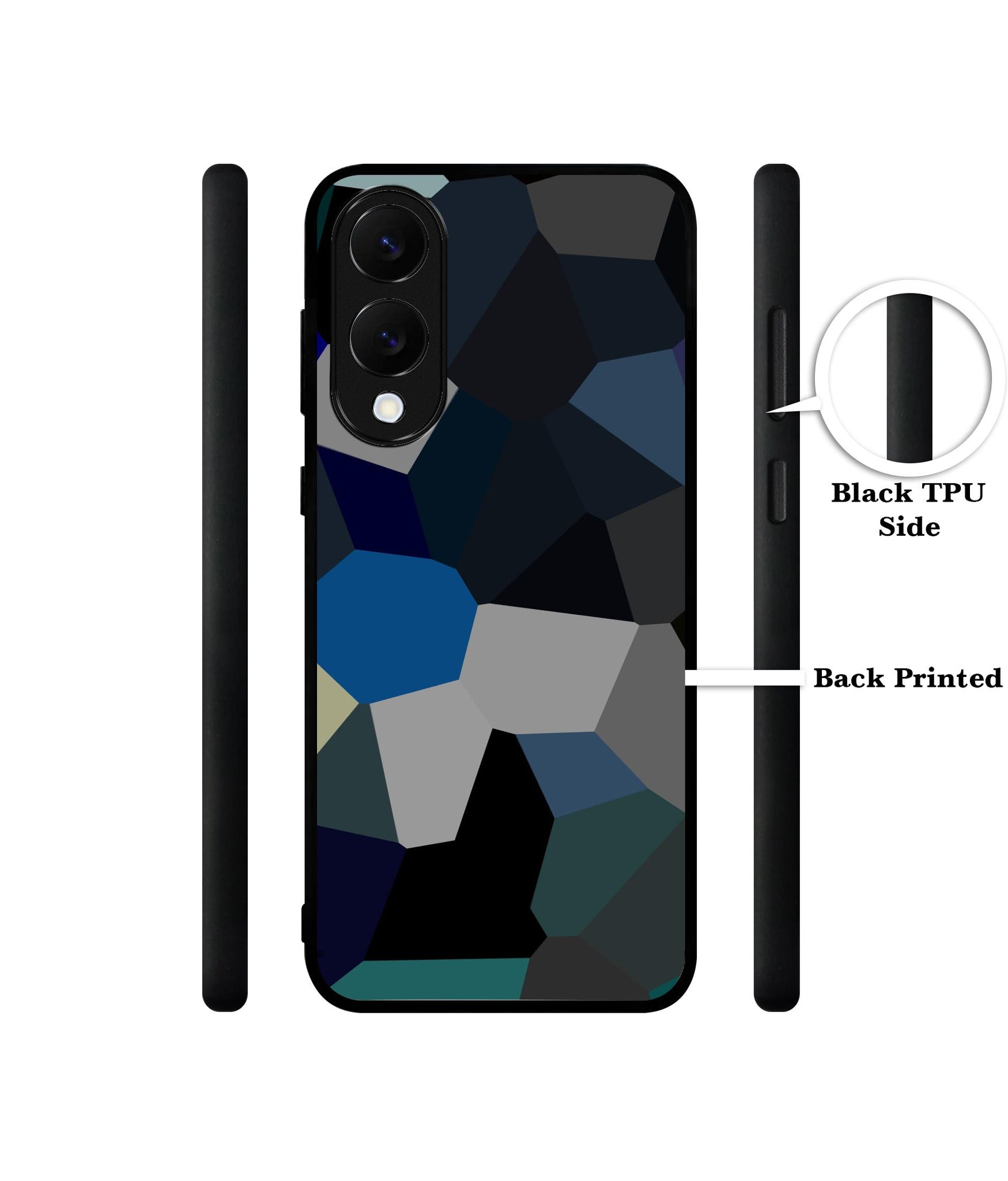 Mathematical Shape Designer 2D Printed Back Case Cover for Samsung Galaxy S25 Edge 5G