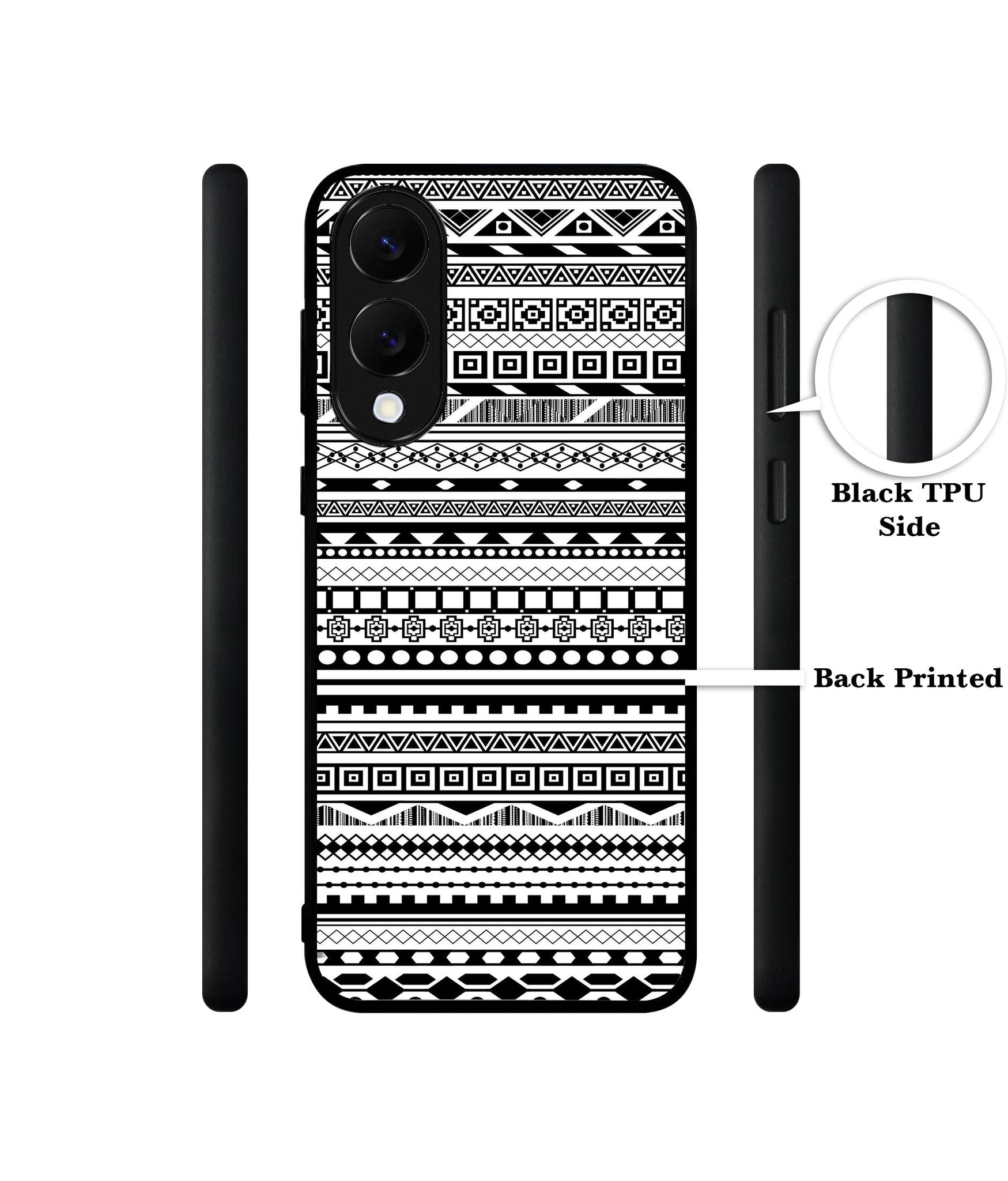 Black & White Patterns Designer 2D Printed Back Case Cover for Samsung Galaxy S25 Edge 5G