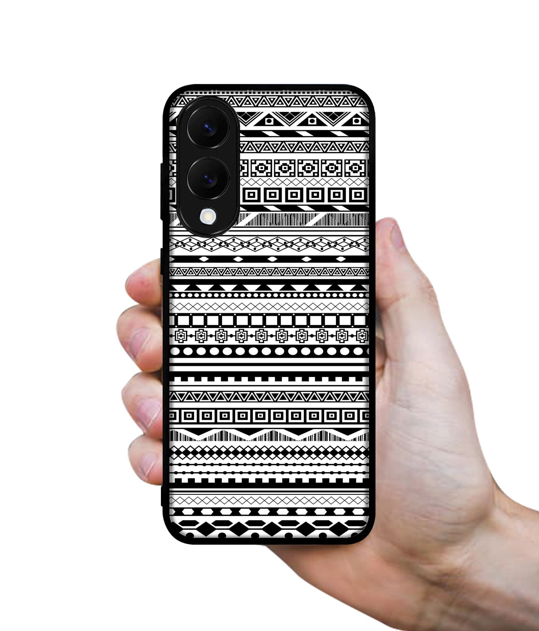 Black & White Patterns Designer 2D Printed Back Case Cover for Samsung Galaxy S25 Edge 5G