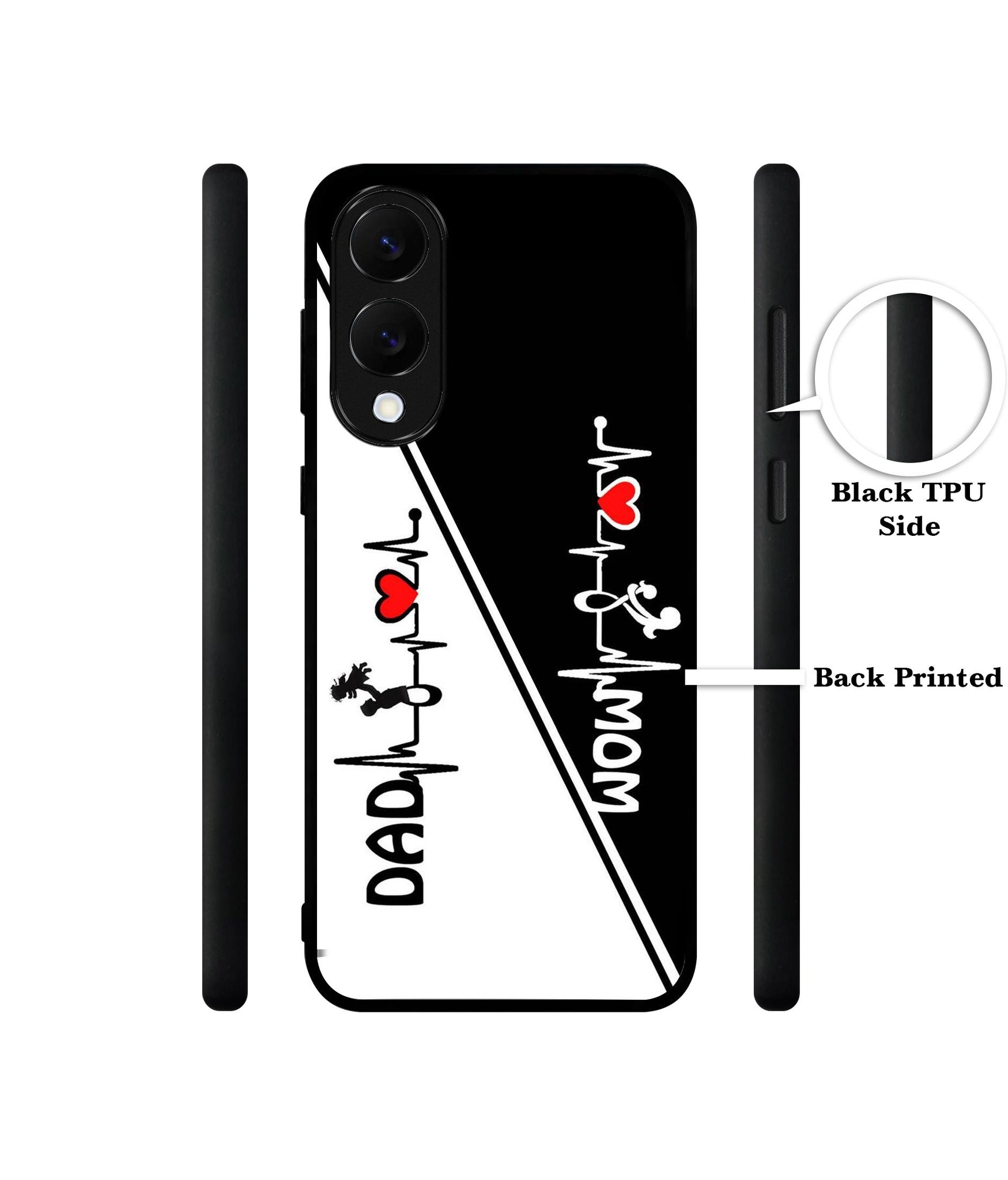 Mom and Dad Lover Designer 2D Printed Back Case Cover for Samsung Galaxy S25 Edge 5G