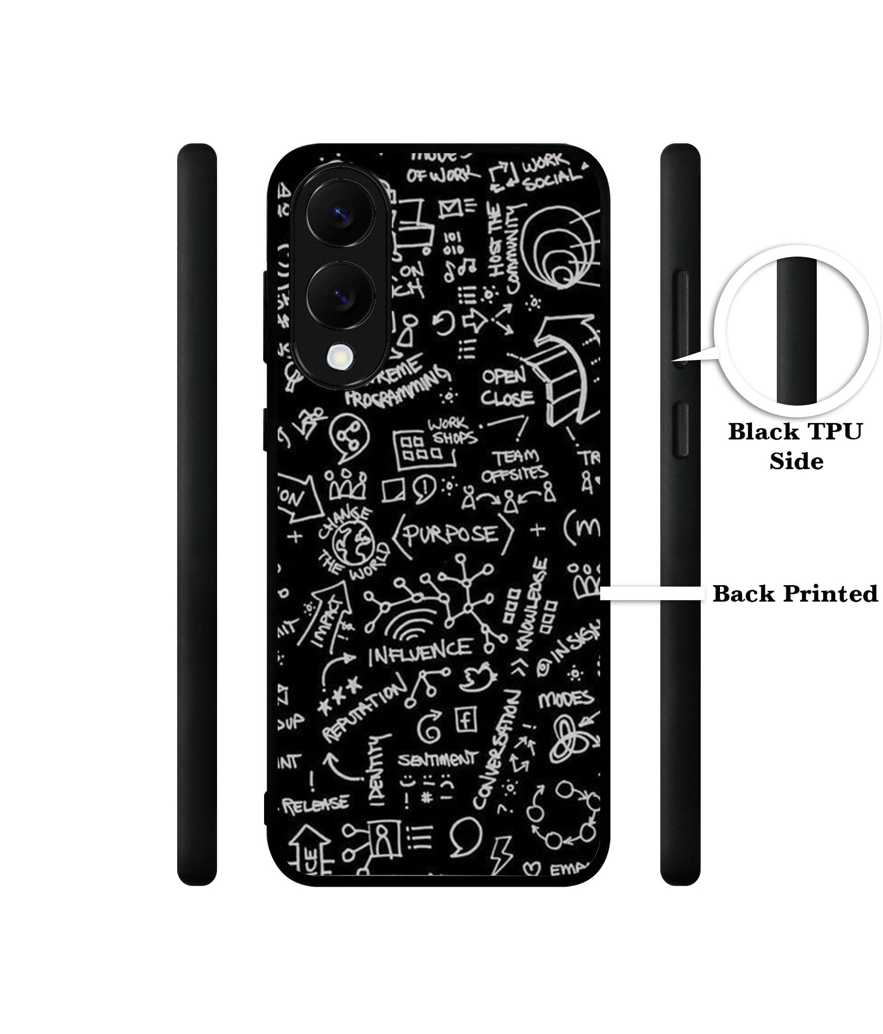 Formulas Designer 2D Printed Back Case Cover for Samsung Galaxy S25 Edge 5G